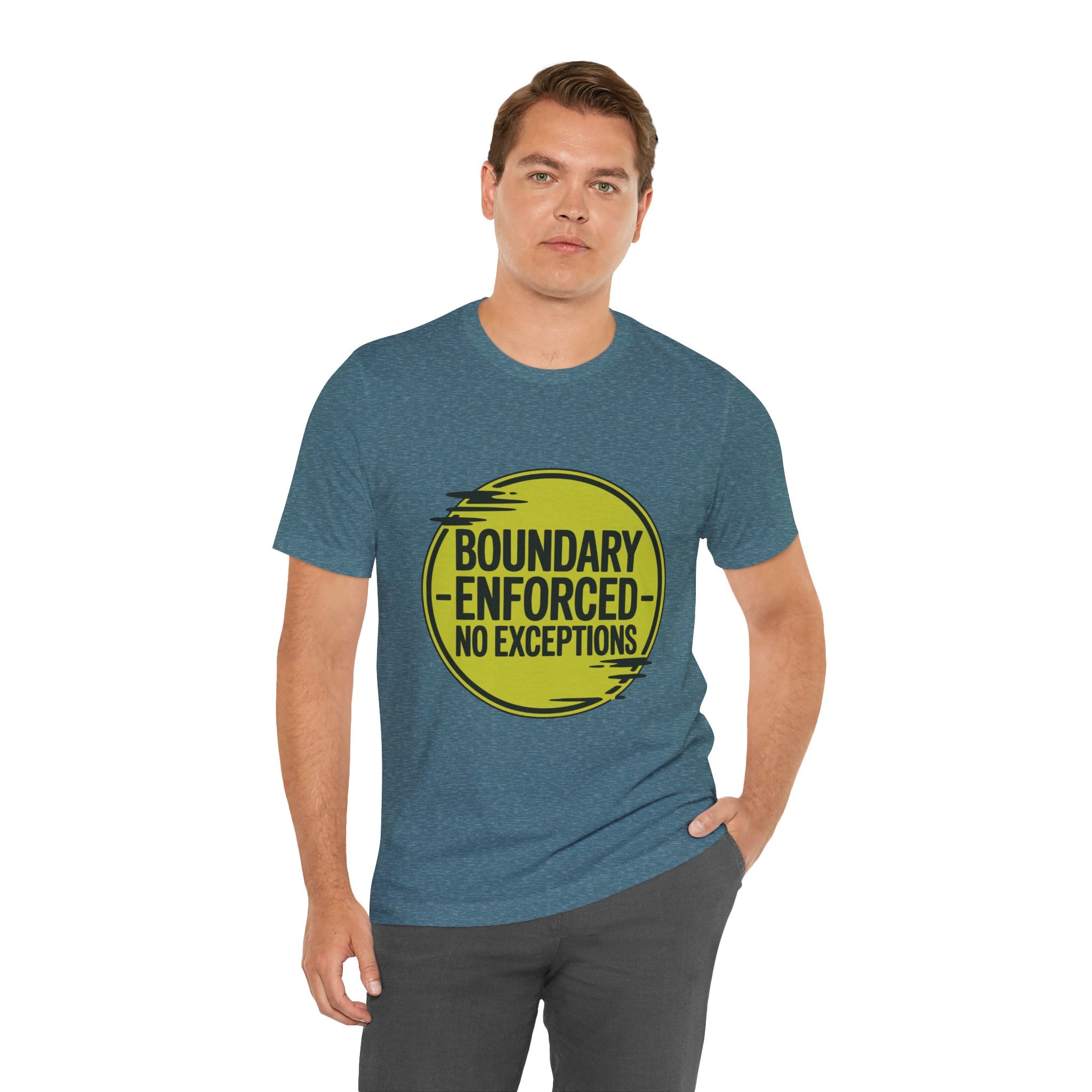 Color: Heather Deep Teal | Mockup 2