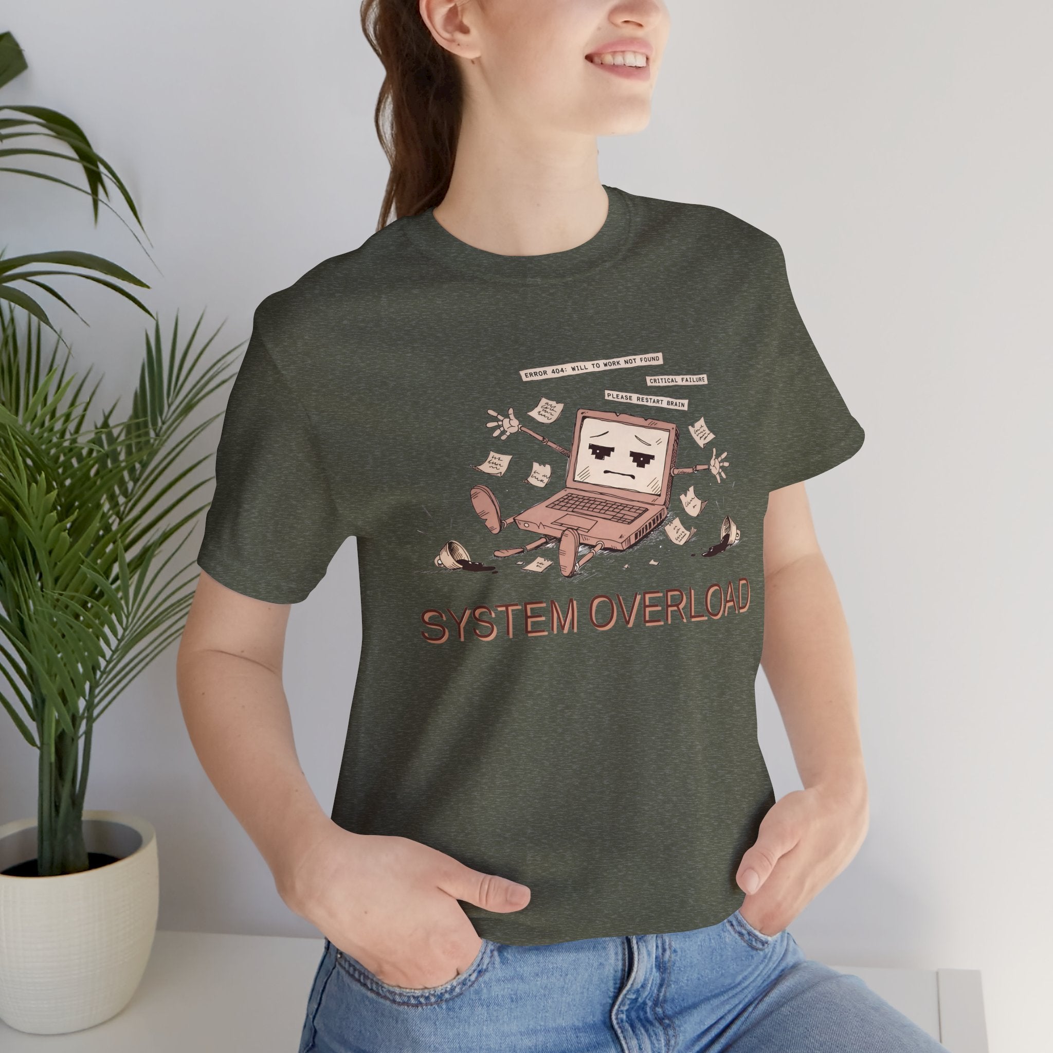 Color: Heather Military Green | Mockup 3