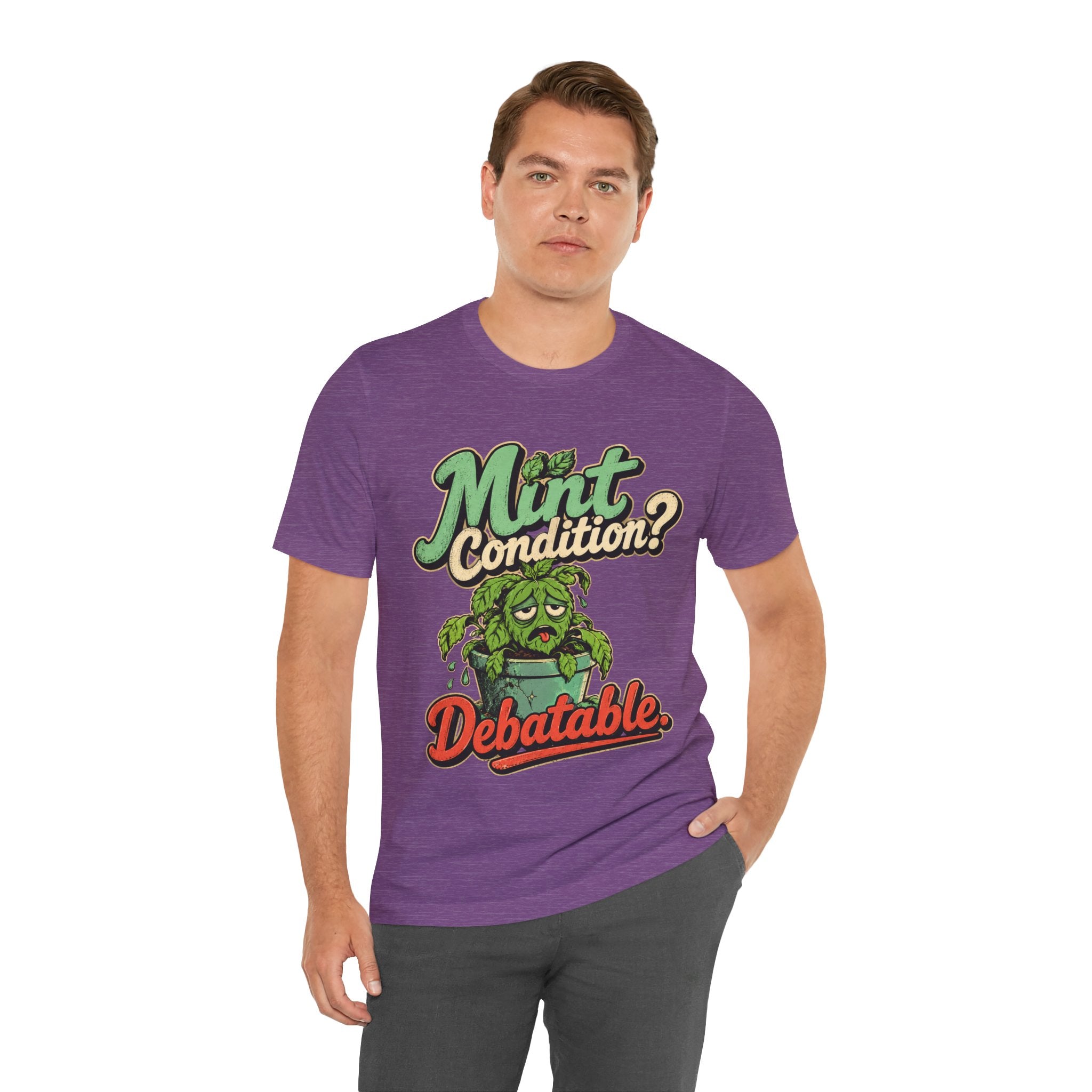 Color: Heather Team Purple | Mockup 2