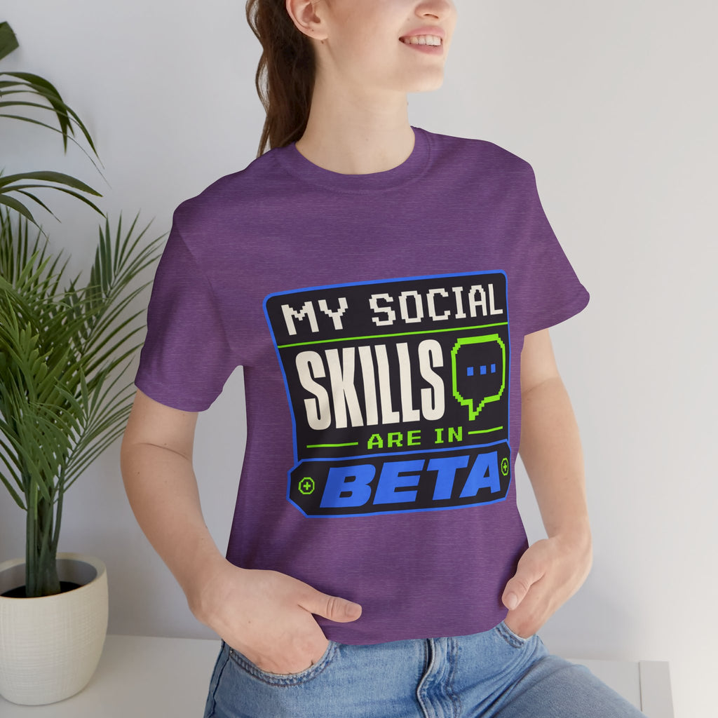 Color: Heather Team Purple | Mockup 3