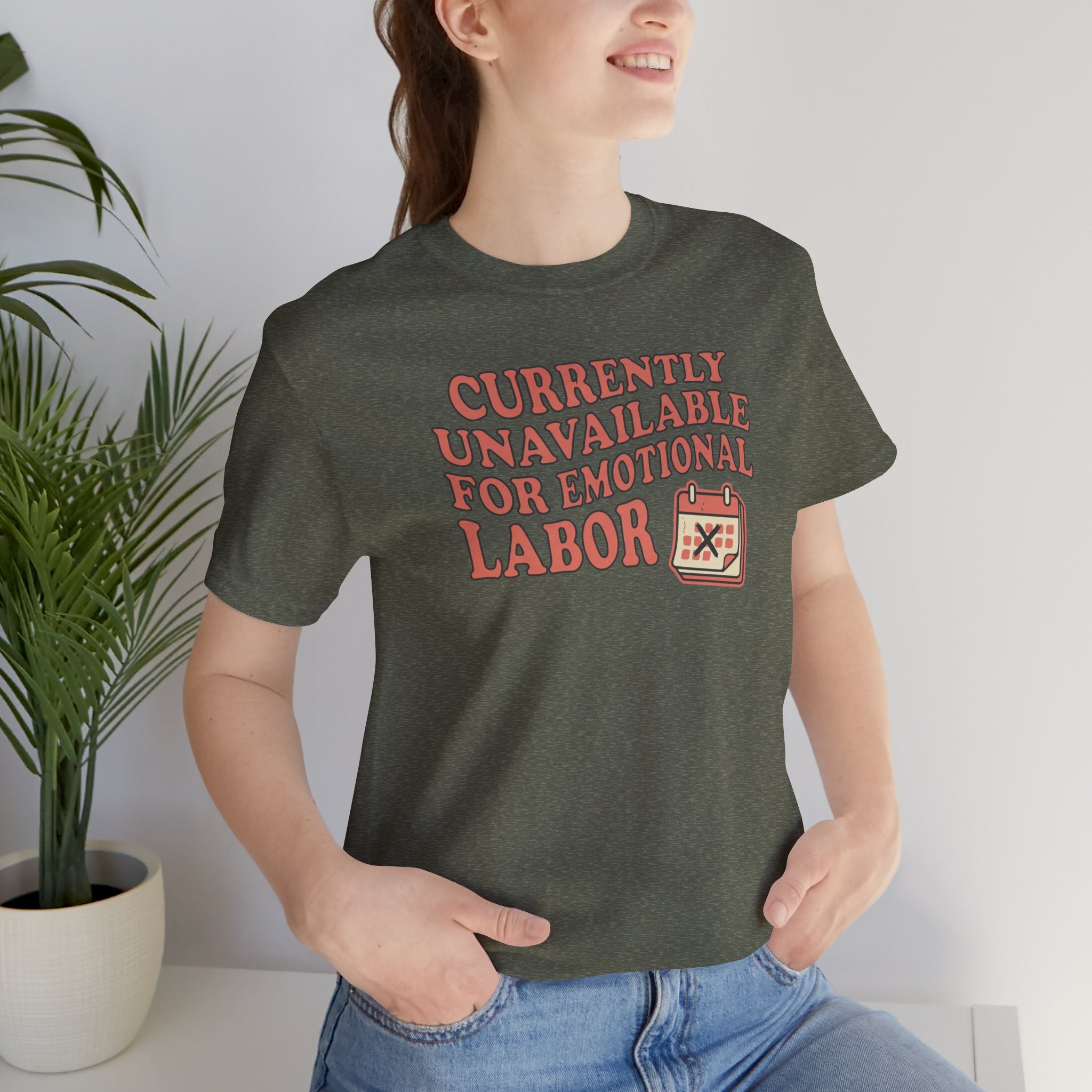 Color: Heather Military Green | Mockup 3