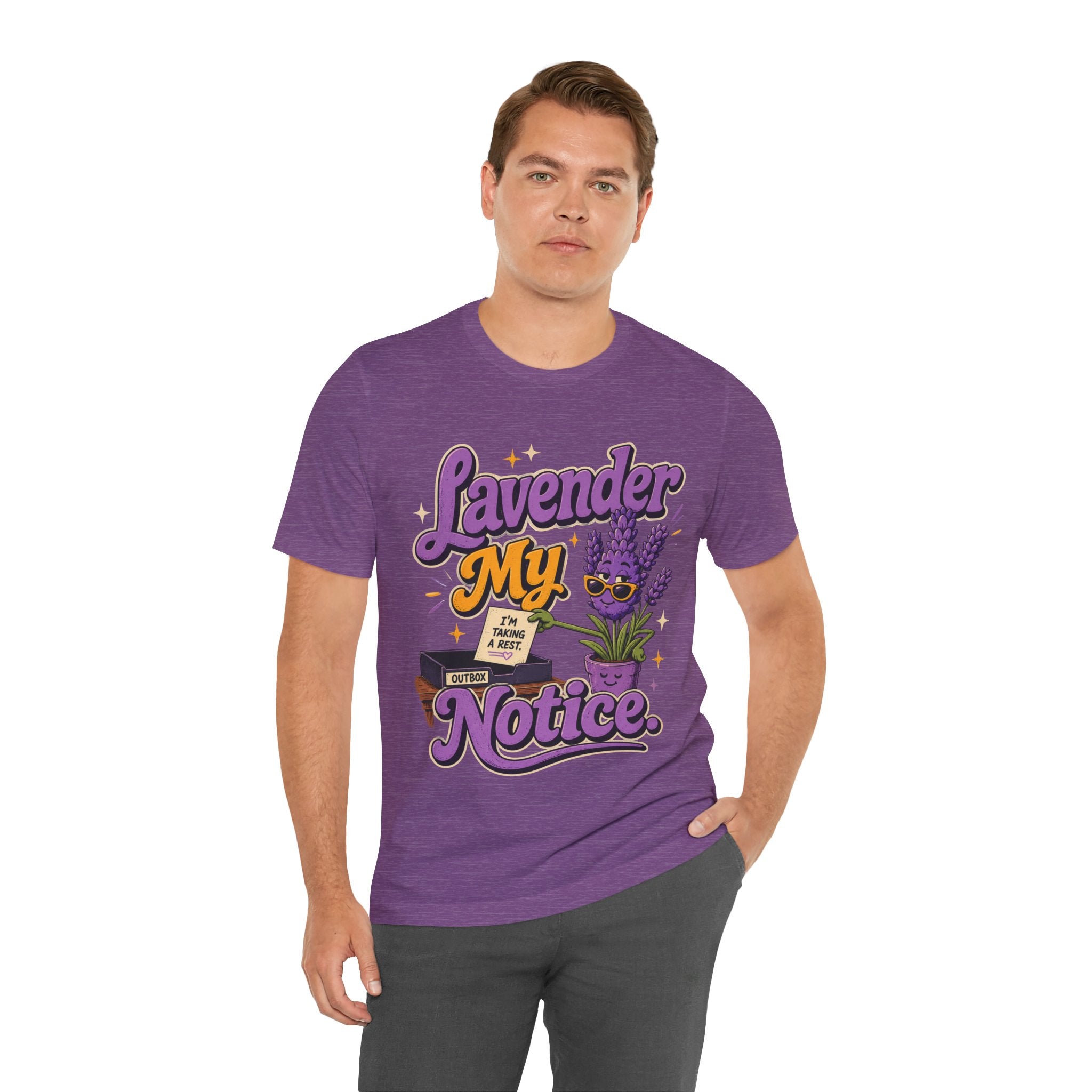 Color: Heather Team Purple | Mockup 2