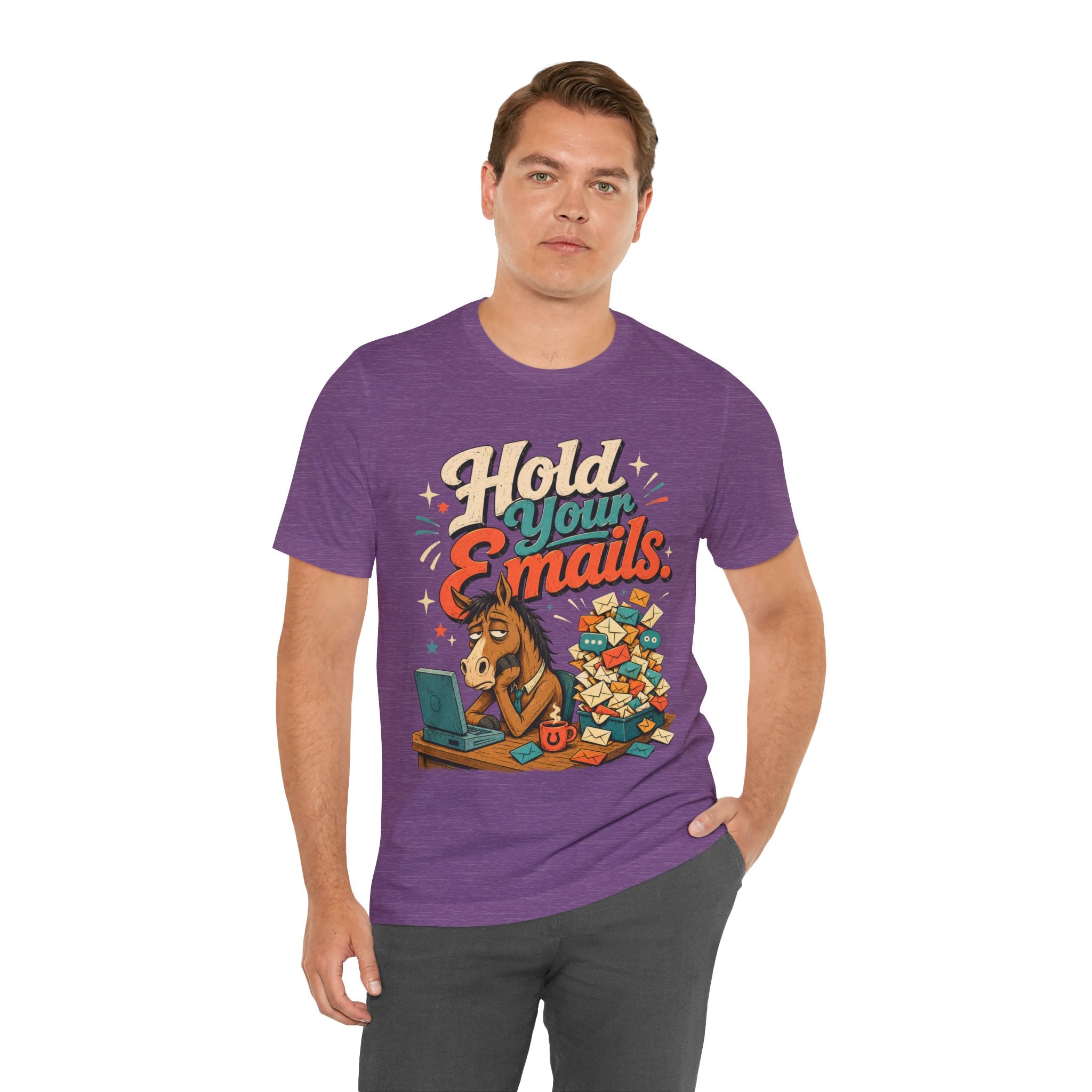 Color: Heather Team Purple | Mockup 2