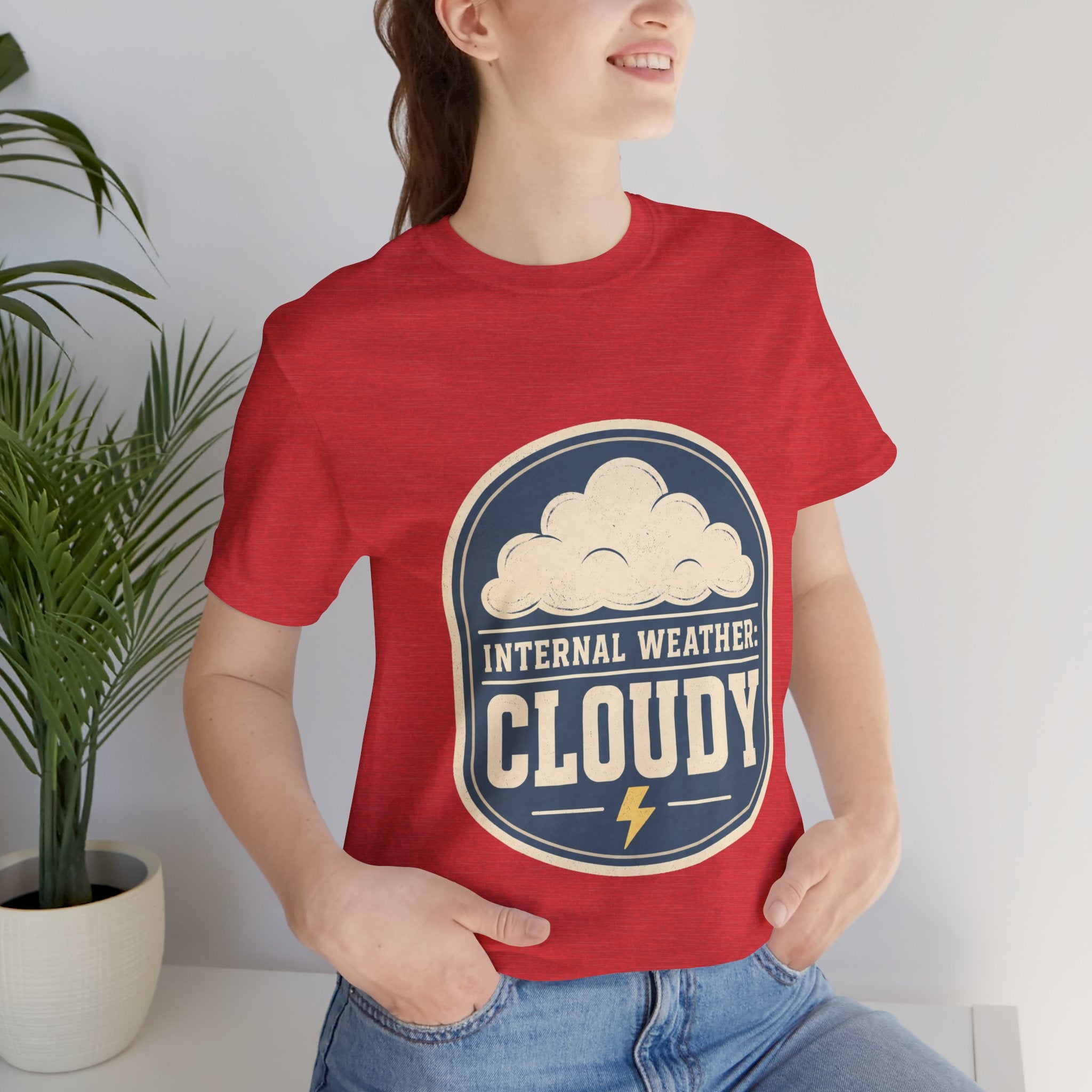 Color: Heather Red | Mockup 3