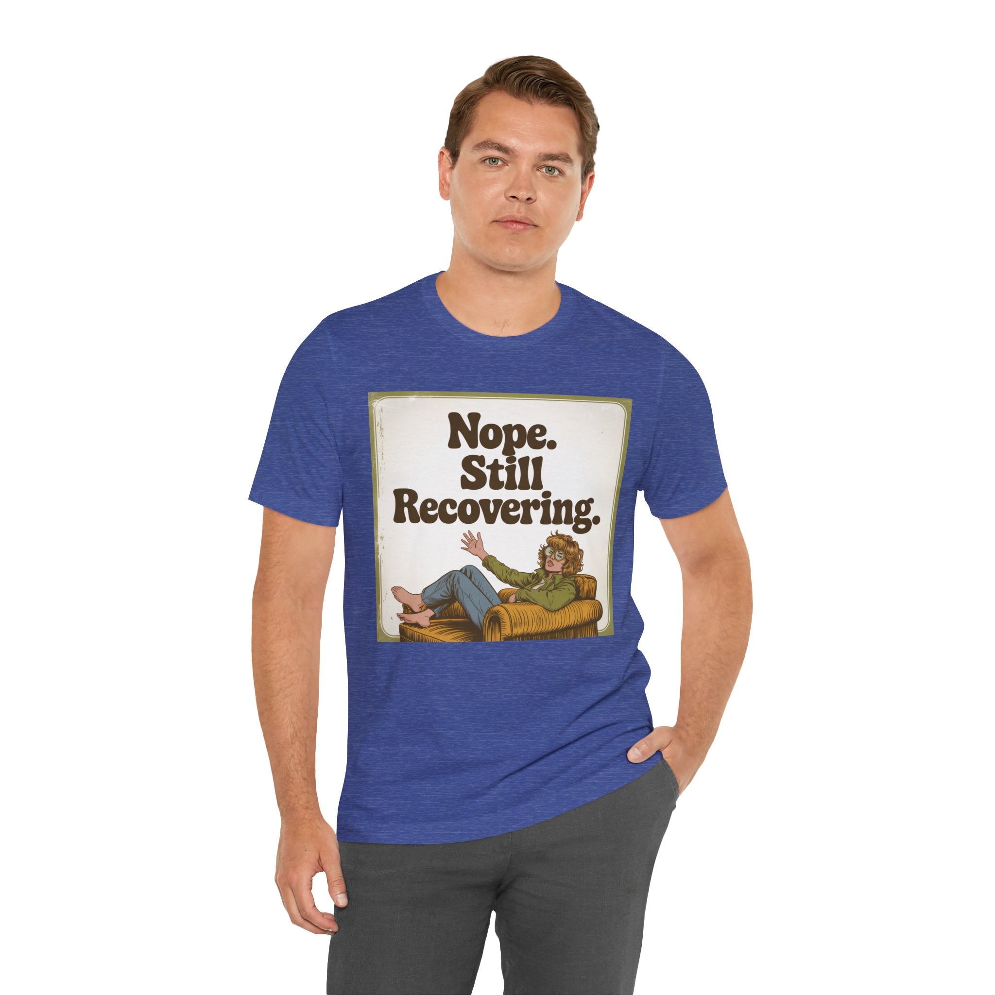 Color: Heather True Royal | Mockup 2