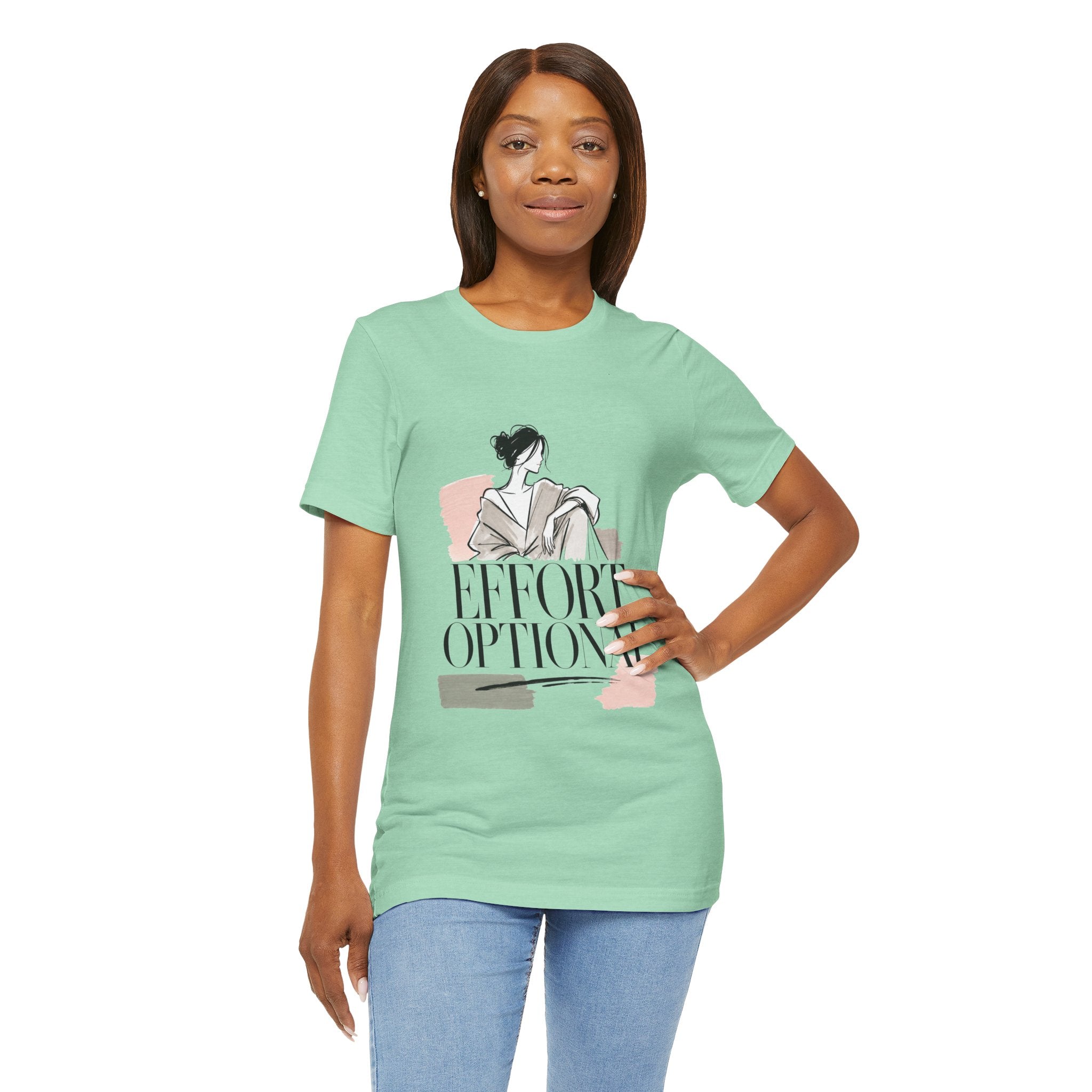 Color: Heather Mint | Mockup 2