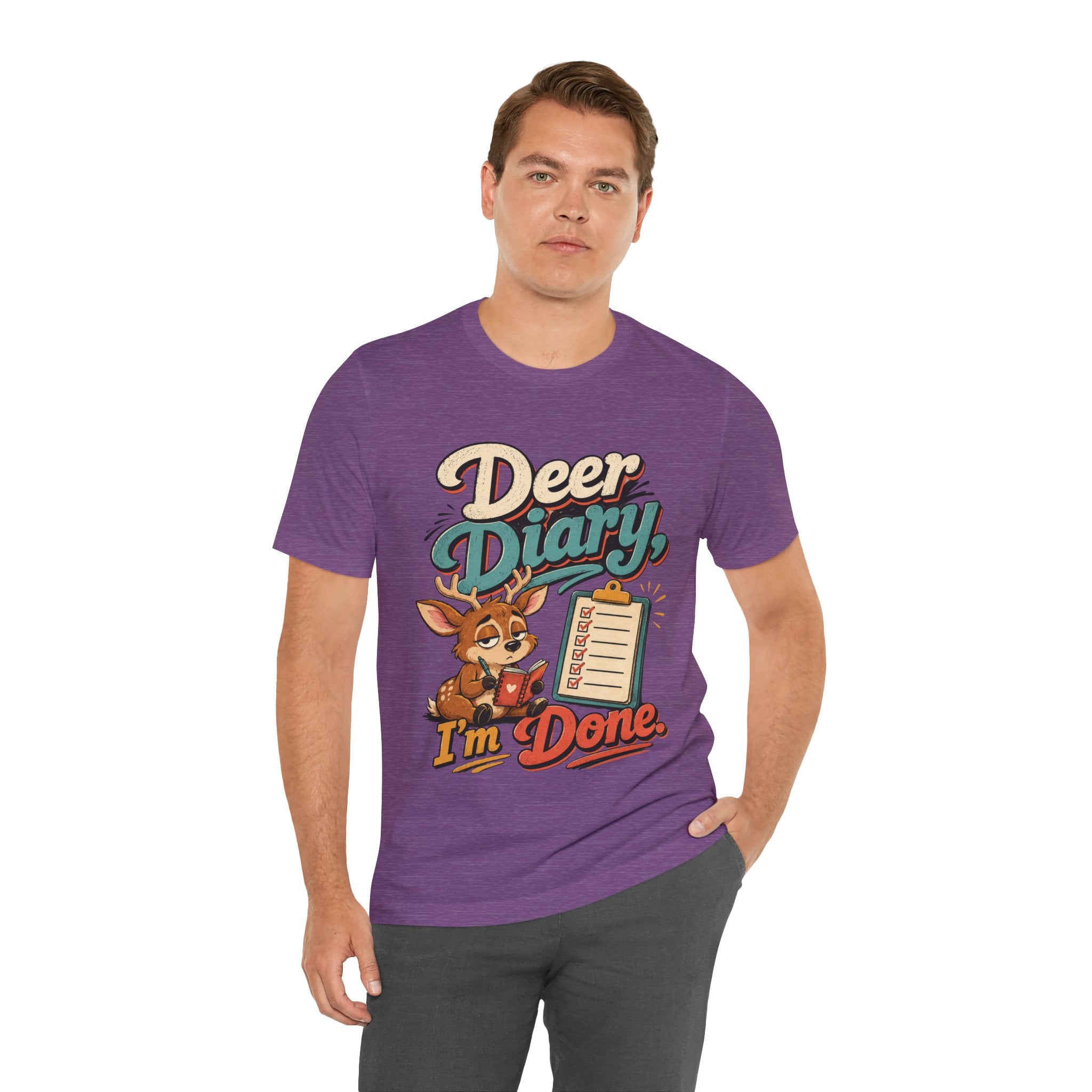 Color: Heather Team Purple | Mockup 2