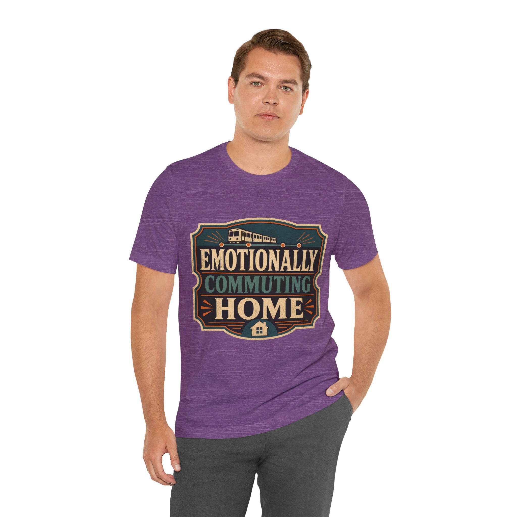 Color: Heather Team Purple | Mockup 2