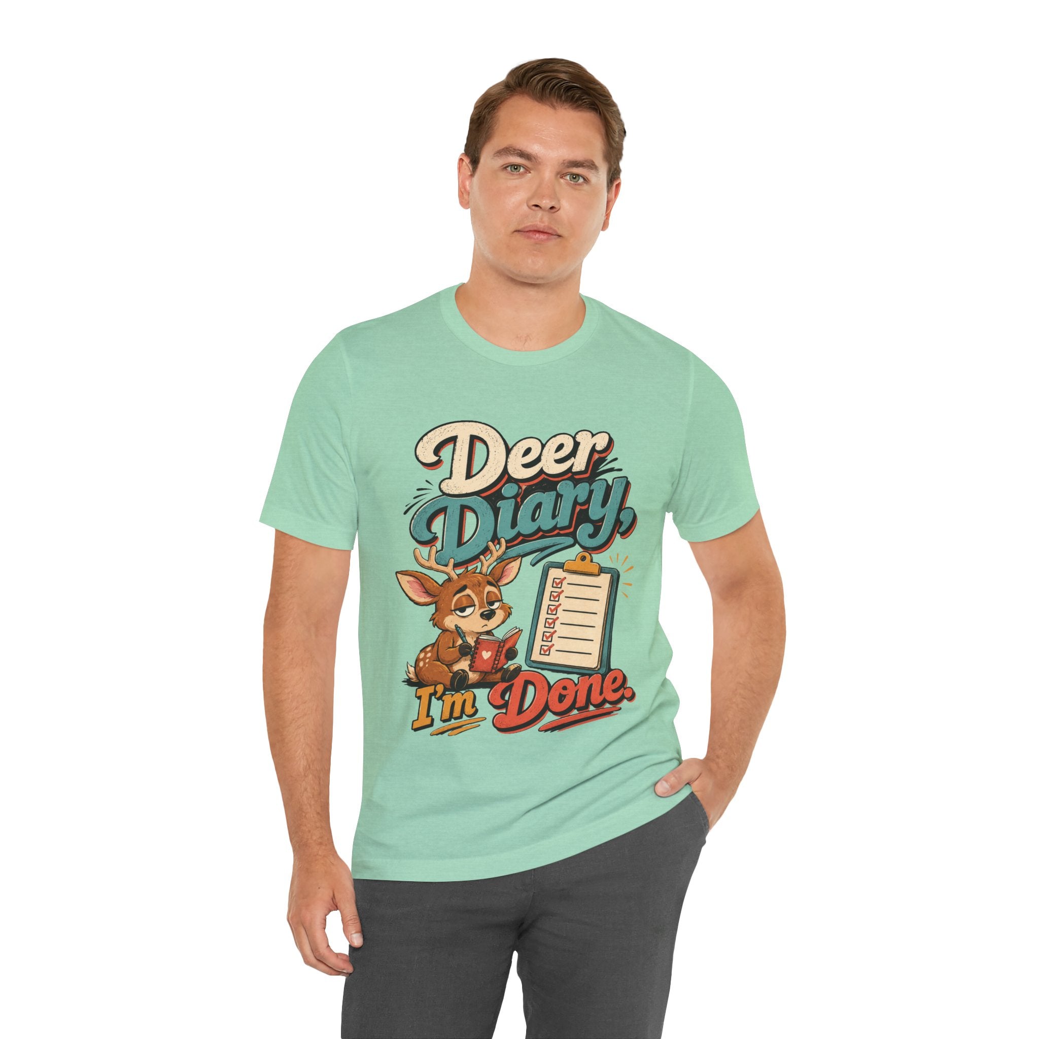 Color: Heather Mint | Mockup 2