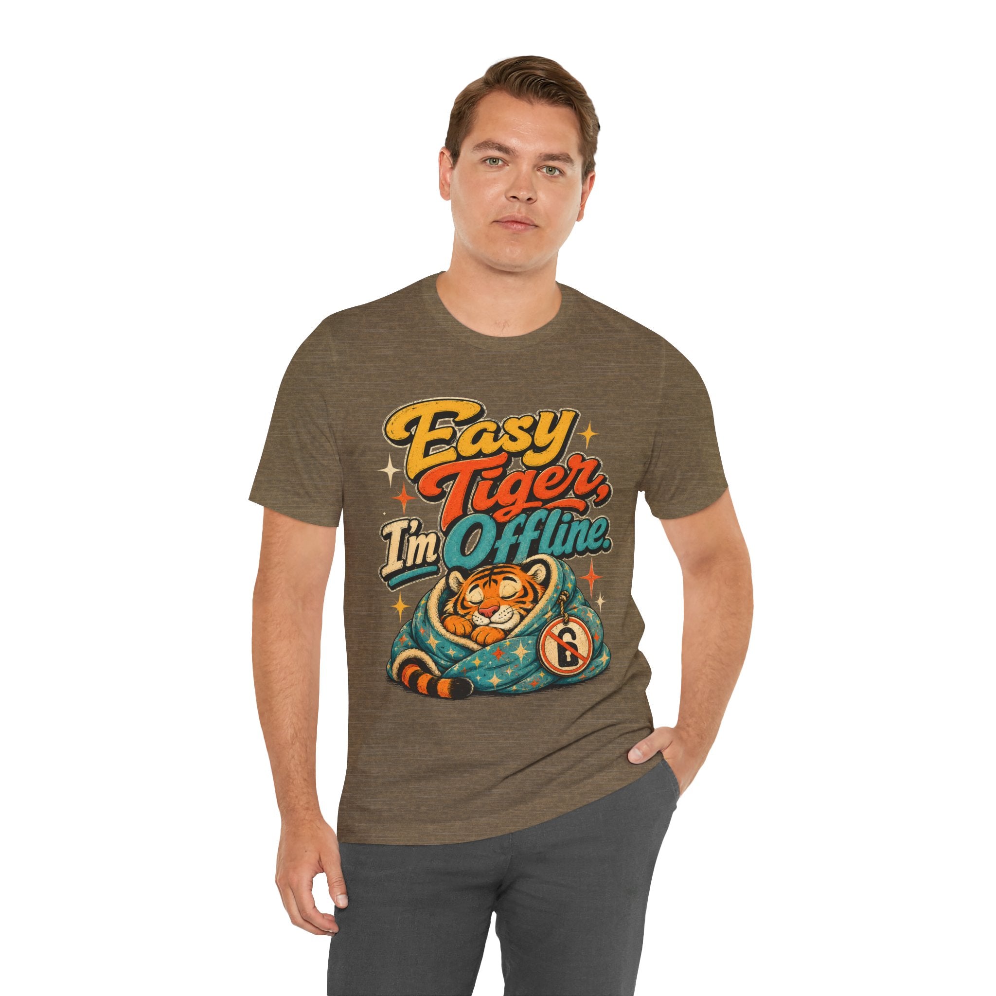Color: Heather Olive | Mockup 2