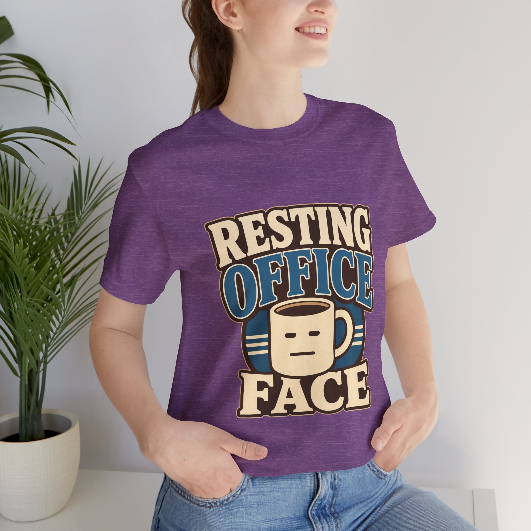 Color: Heather Team Purple | Mockup 3