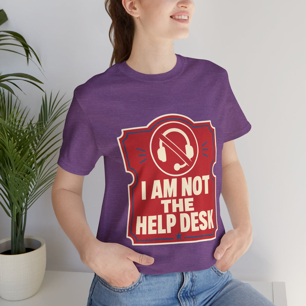 Color: Heather Team Purple | Mockup 3