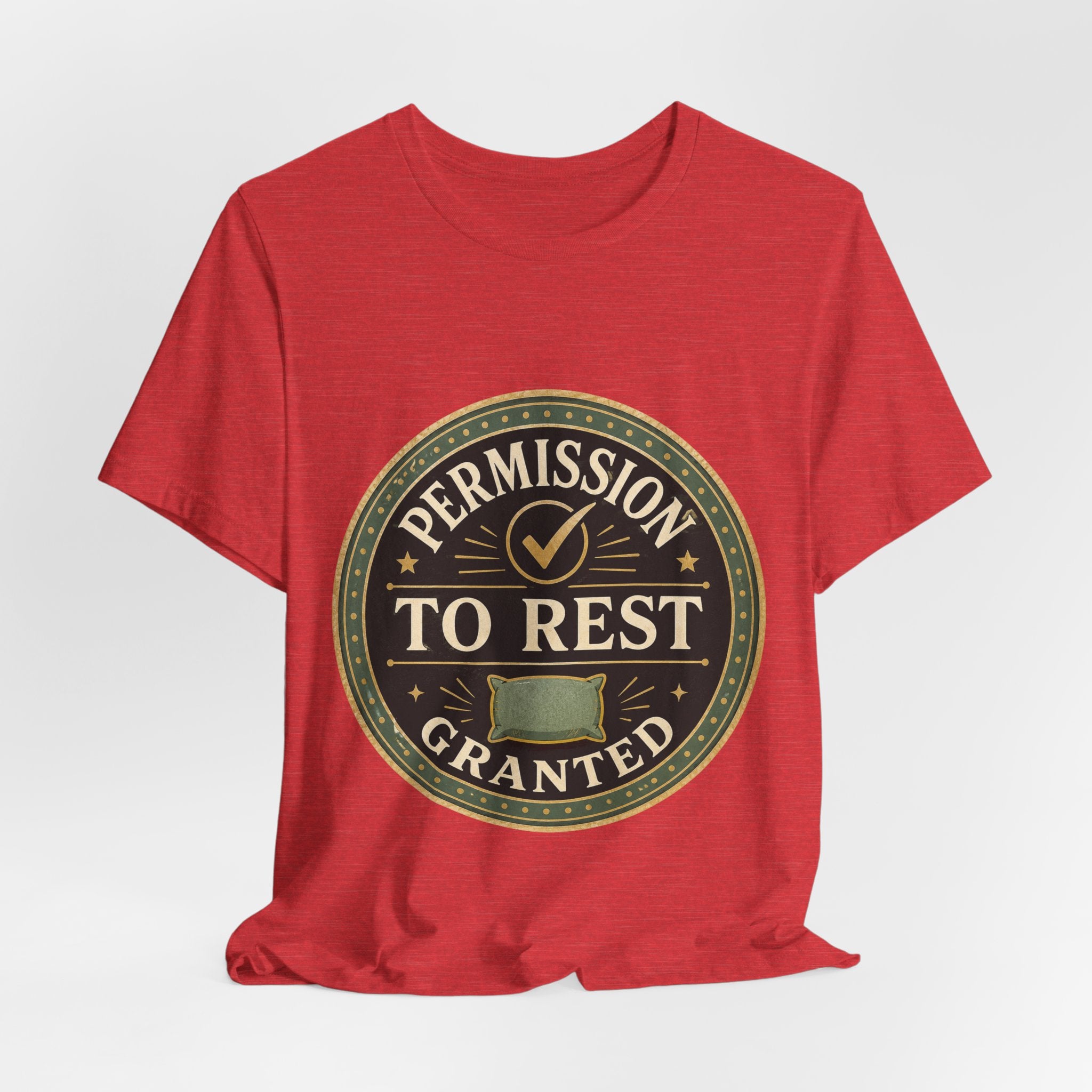 Color: Heather Red | Mockup 3