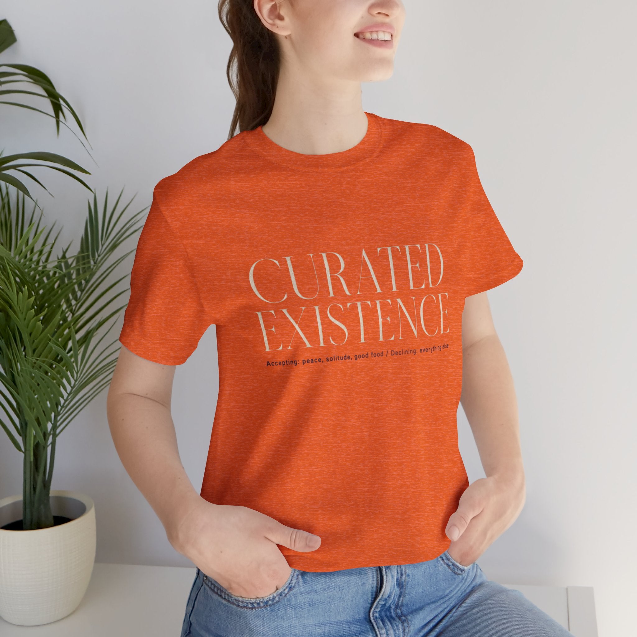 Color: Heather Orange | Mockup 3