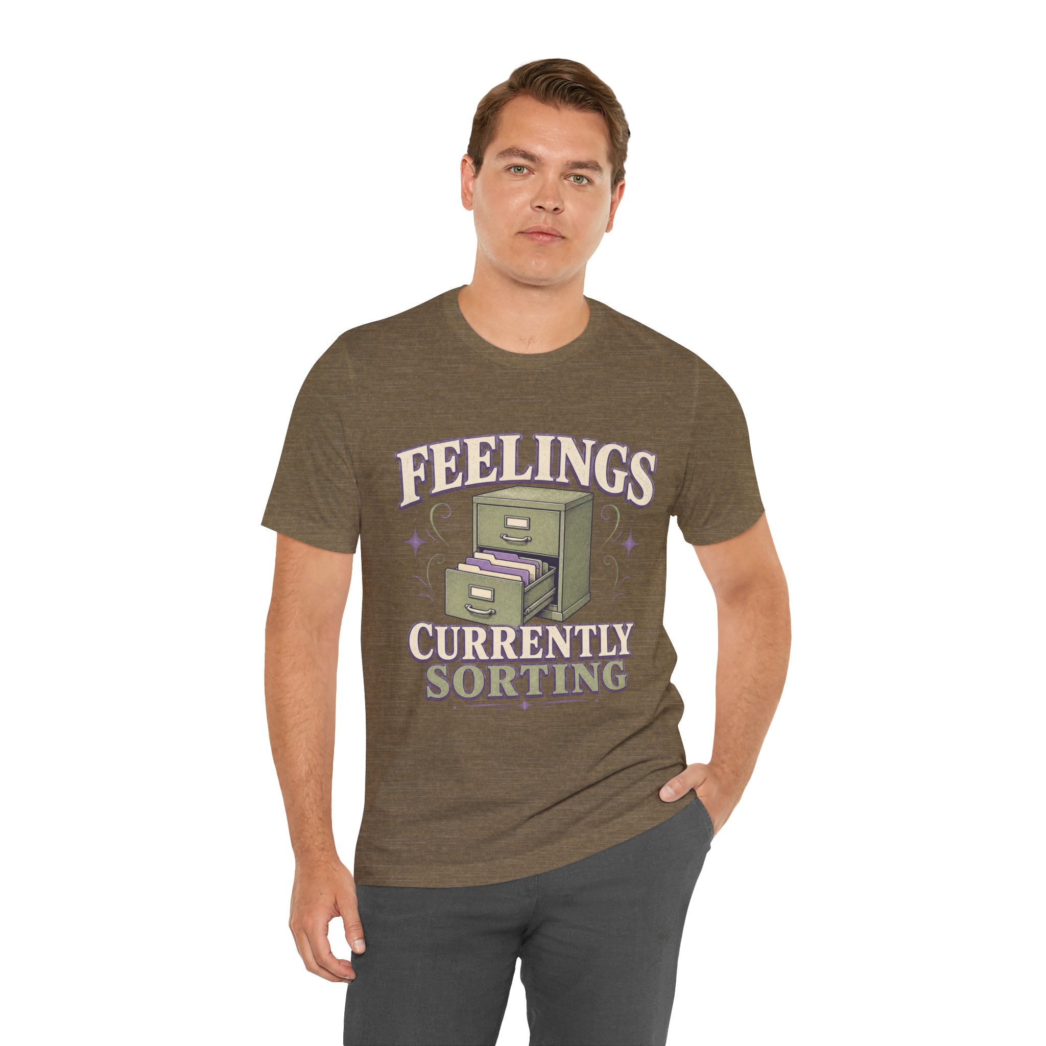 Color: Heather Olive | Mockup 2