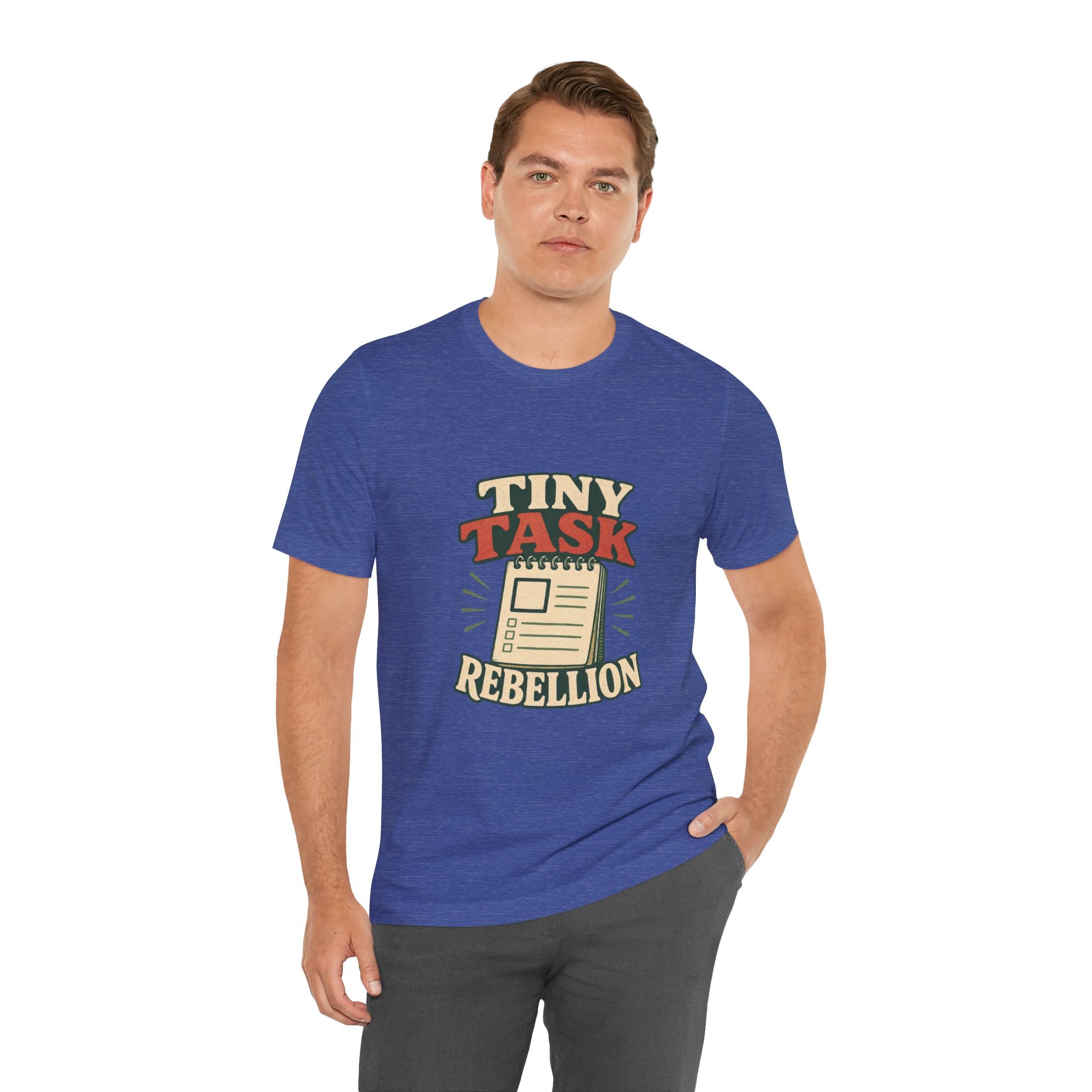Color: Heather True Royal | Mockup 2