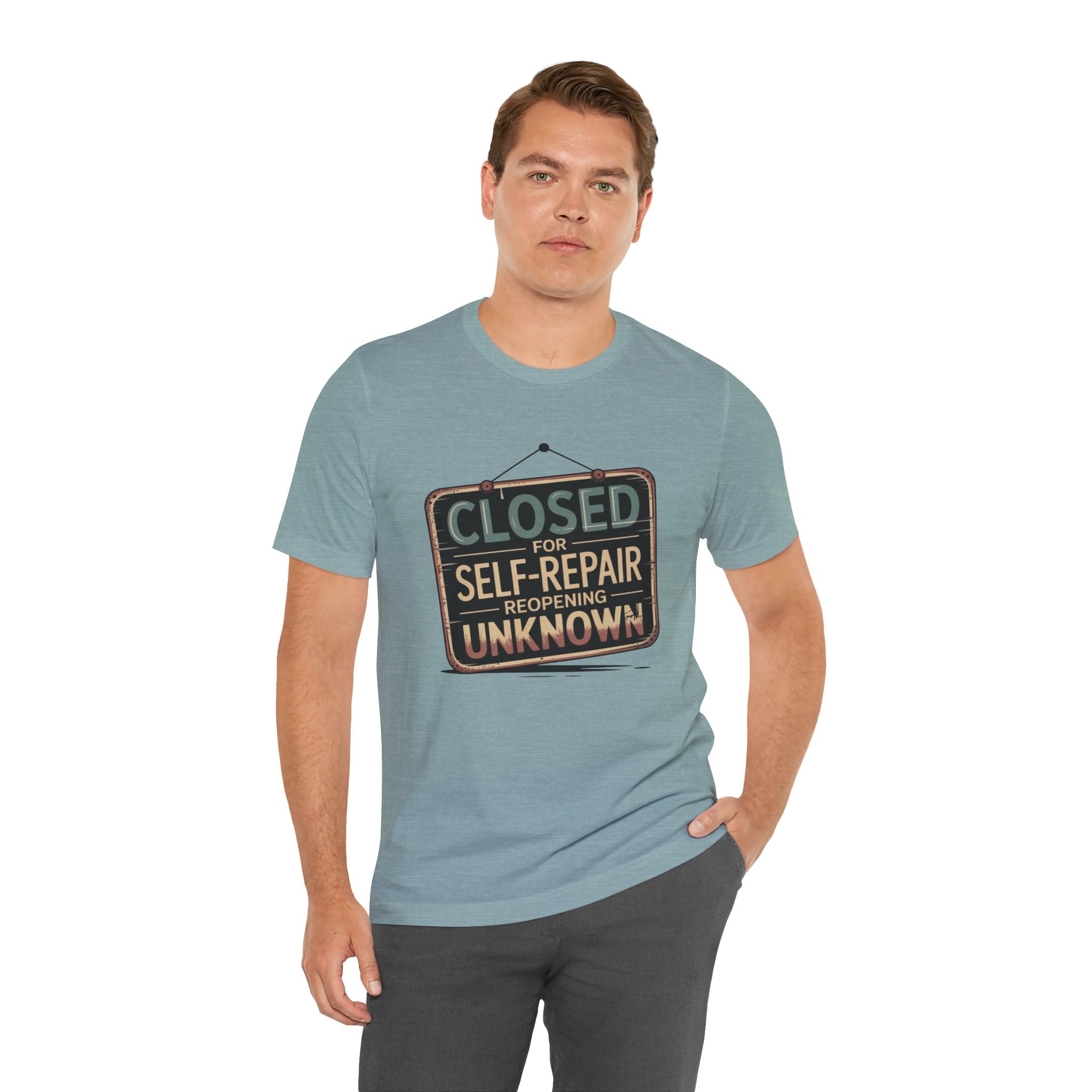 Color: Heather Blue Lagoon | Mockup 2