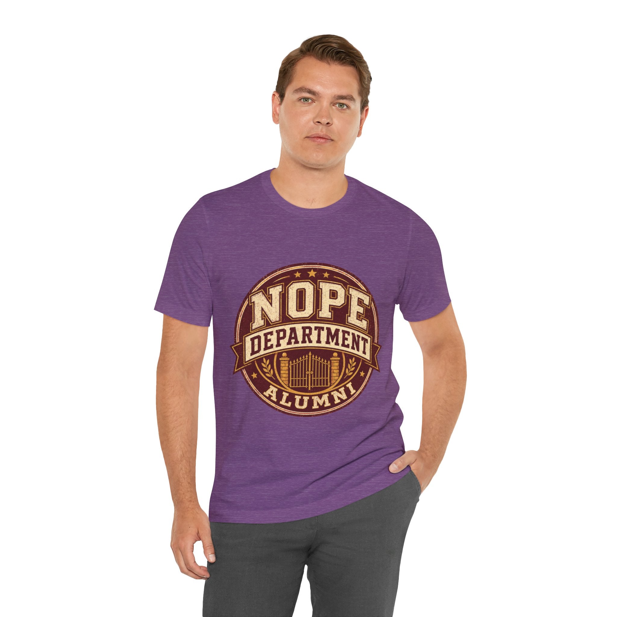 Color: Heather Team Purple | Mockup 2