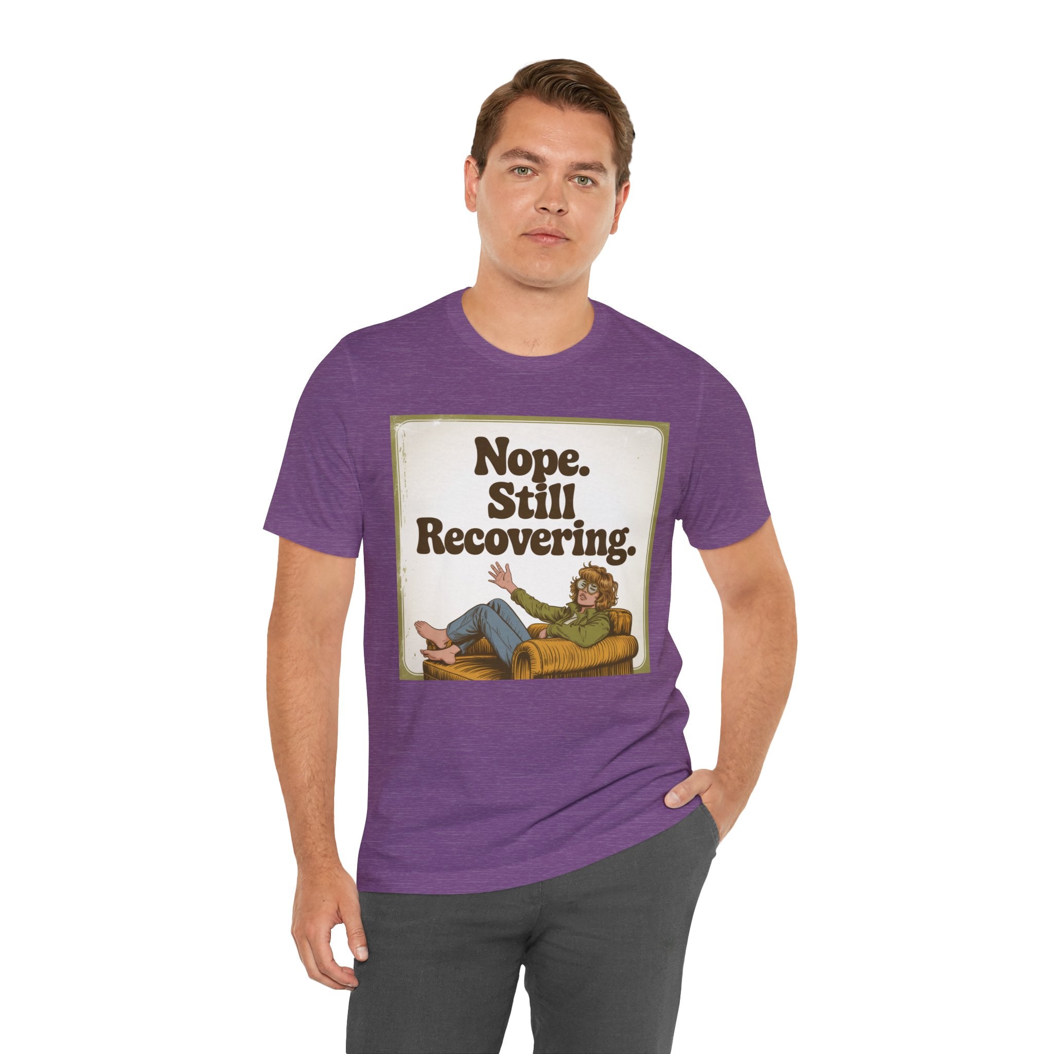 Color: Heather Team Purple | Mockup 2
