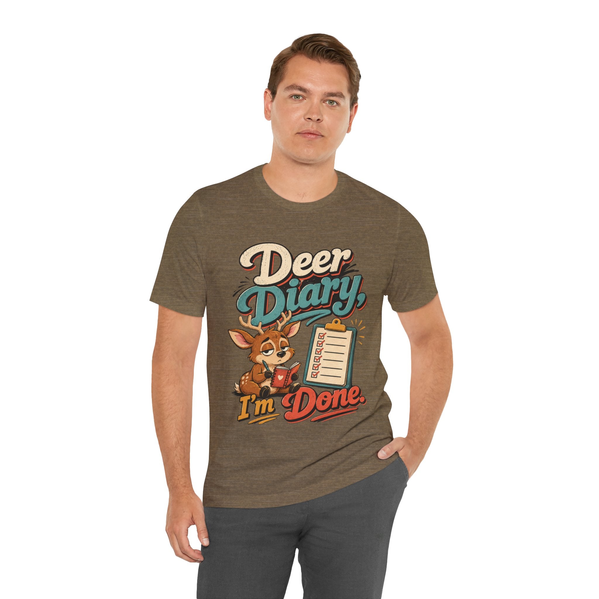 Color: Heather Olive | Mockup 2