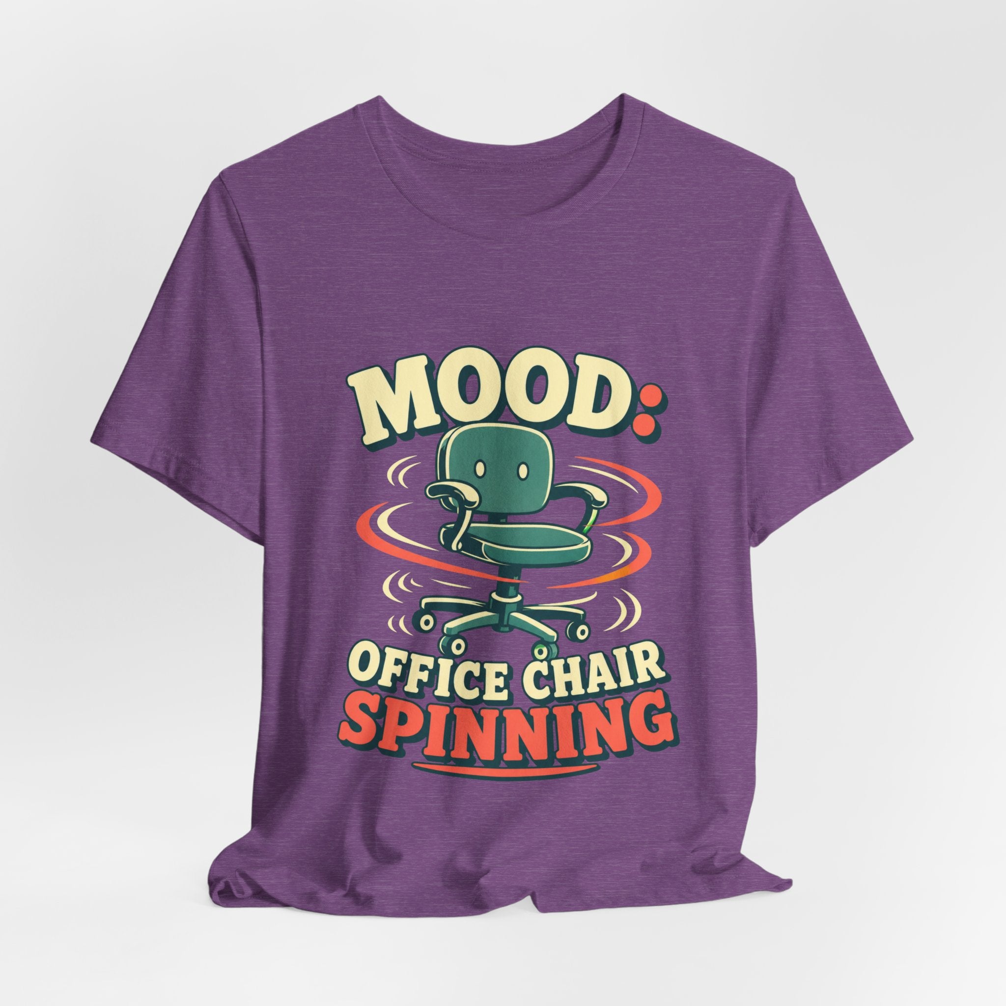 Color: Heather Team Purple | Mockup 3