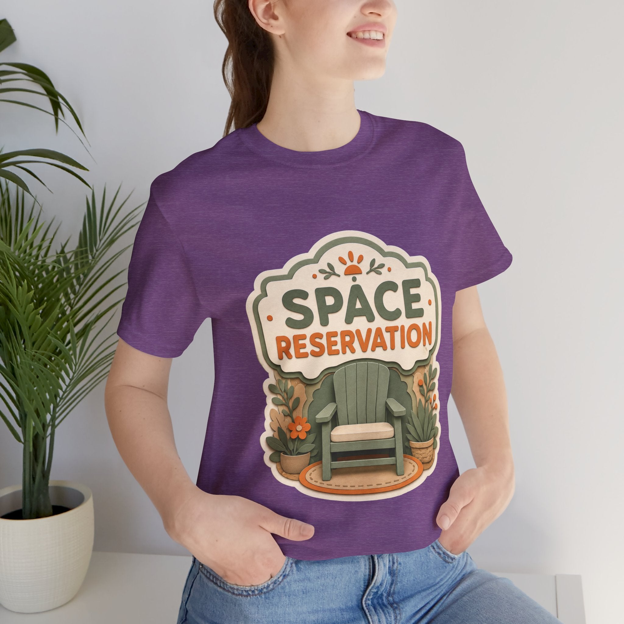 Color: Heather Team Purple | Mockup 3