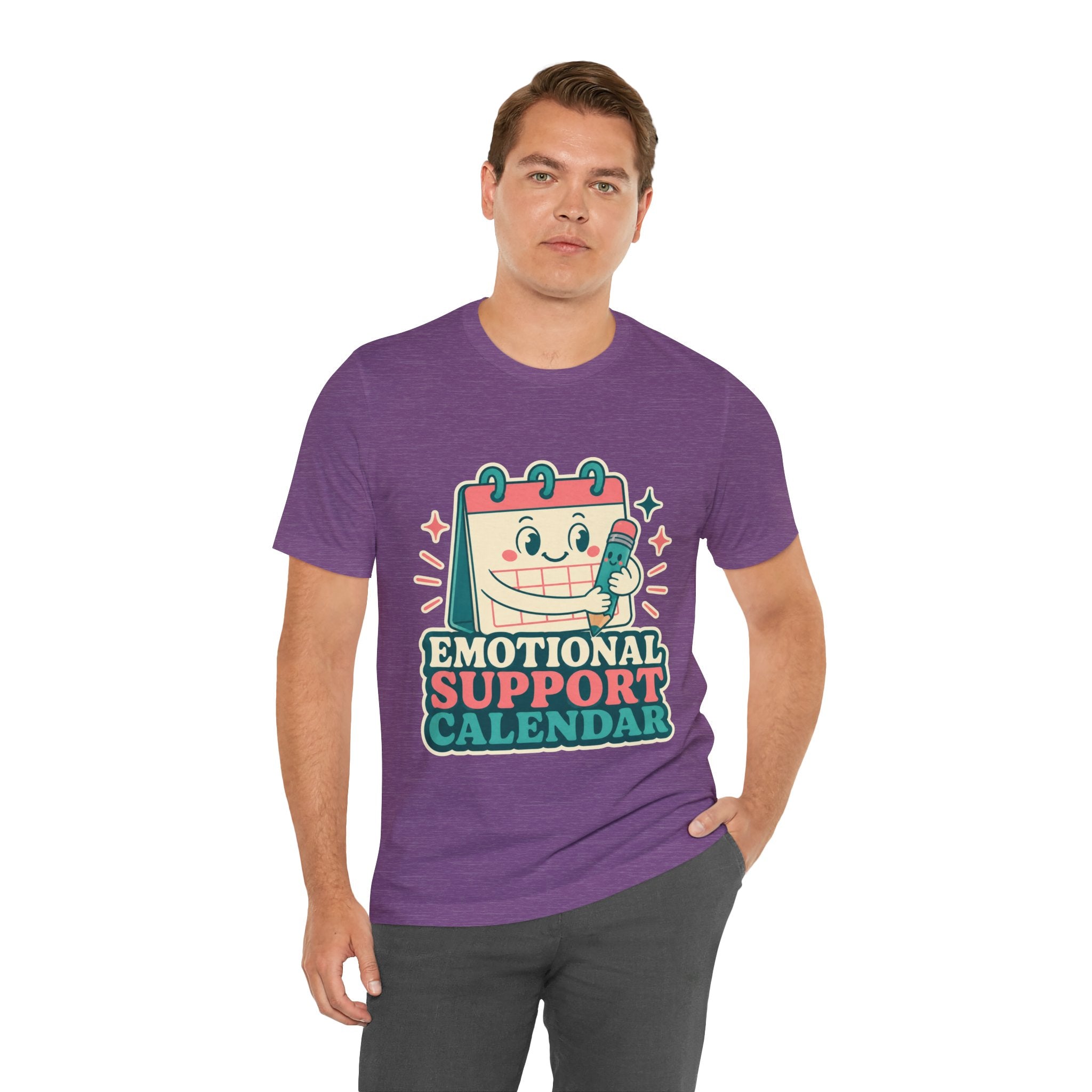 Color: Heather Team Purple | Mockup 2
