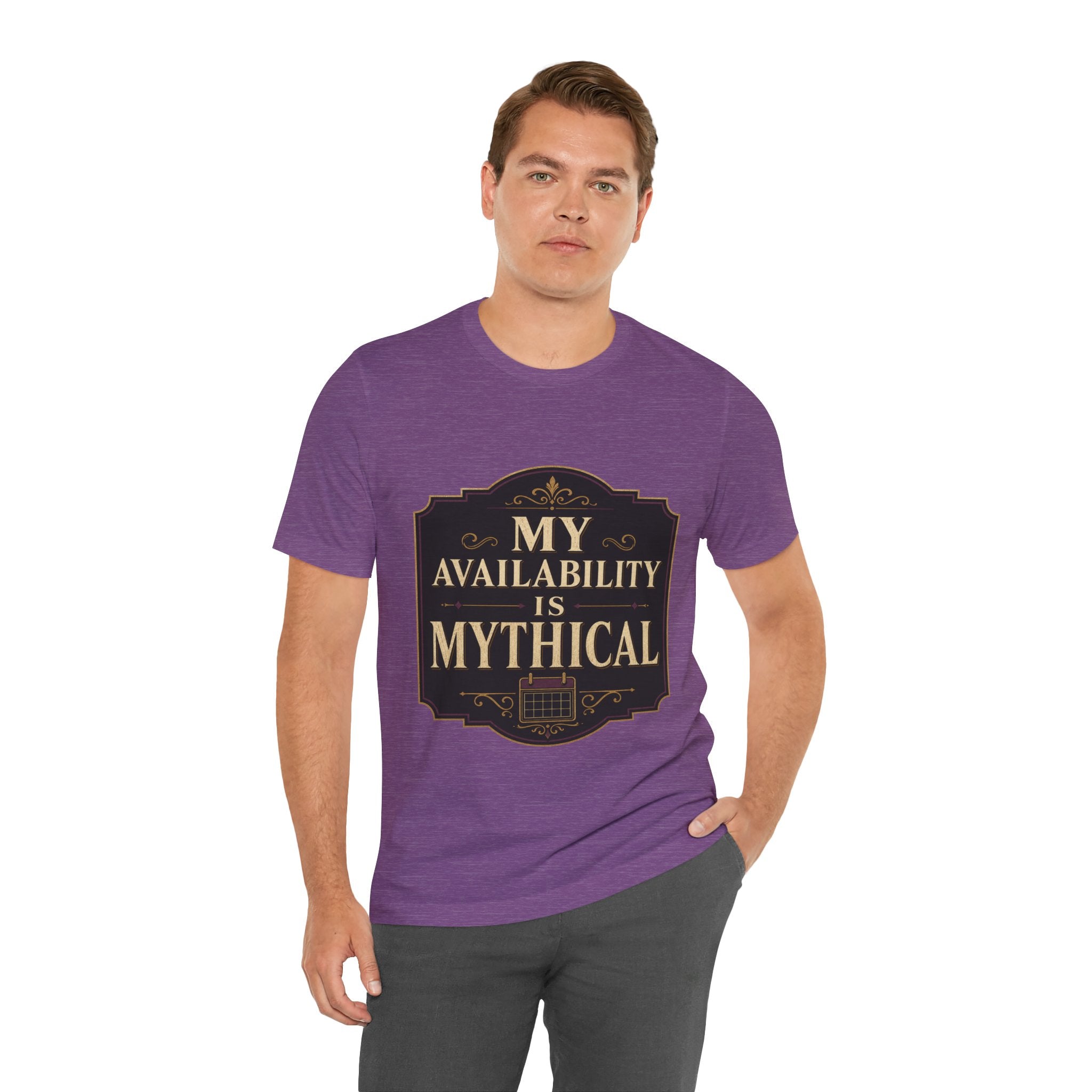Color: Heather Team Purple | Mockup 2