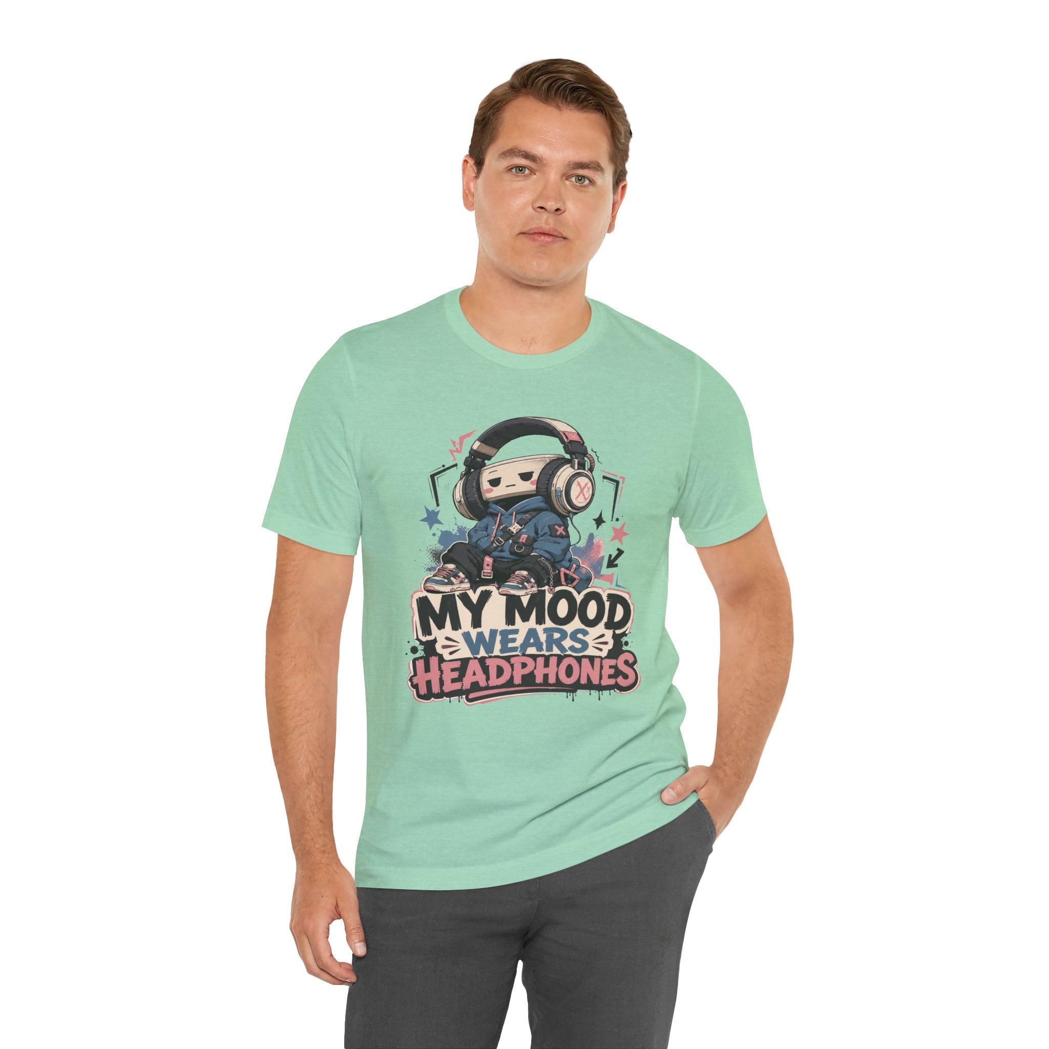 Color: Heather Mint | Mockup 2