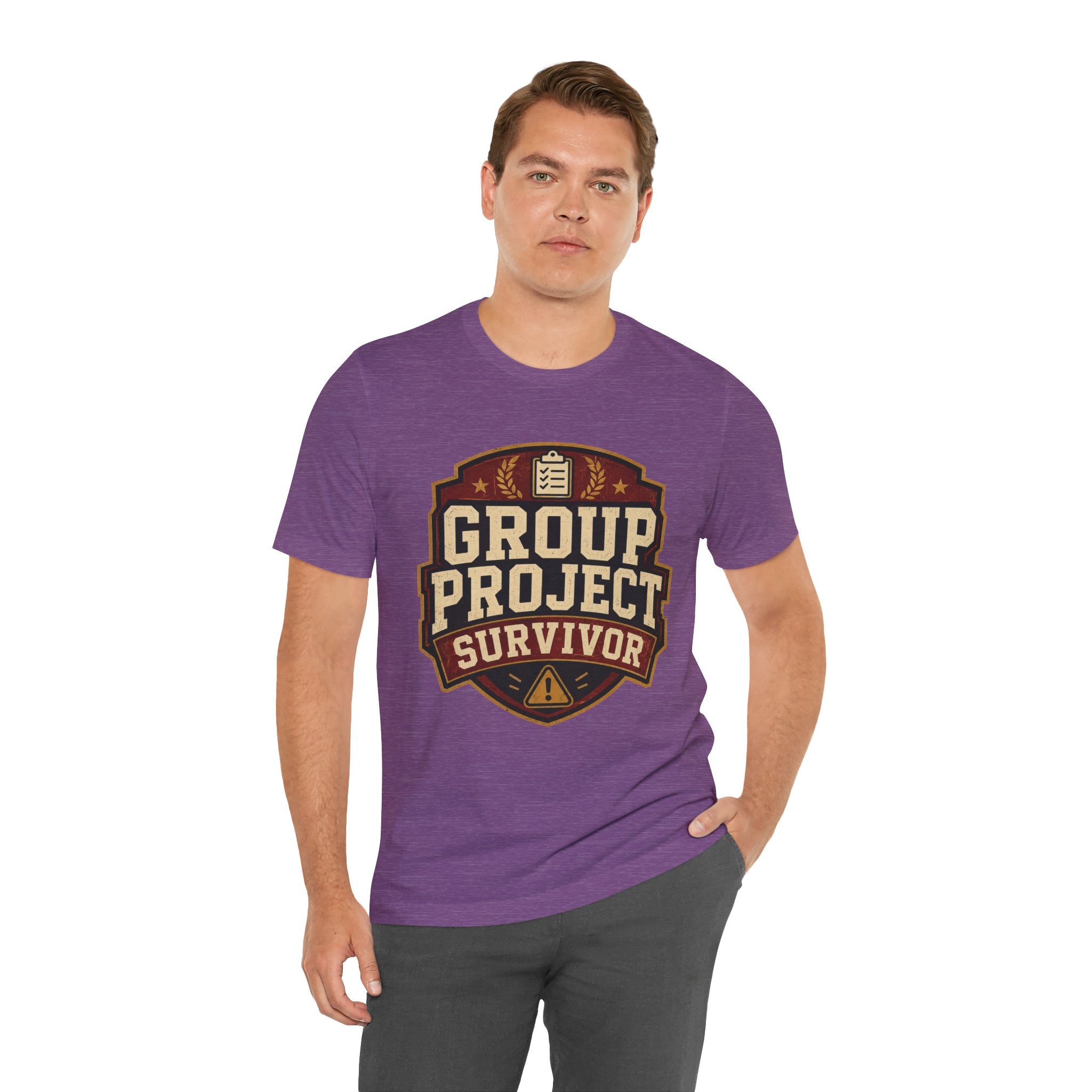 Color: Heather Team Purple | Mockup 2