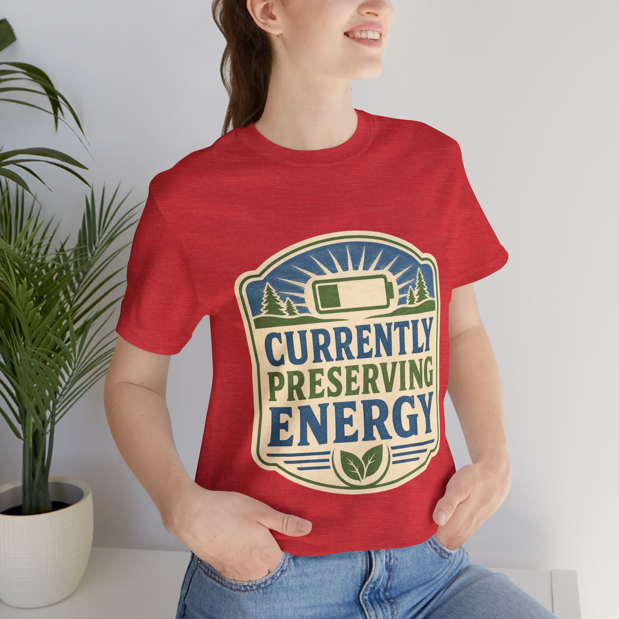 Color: Heather Red | Mockup 3