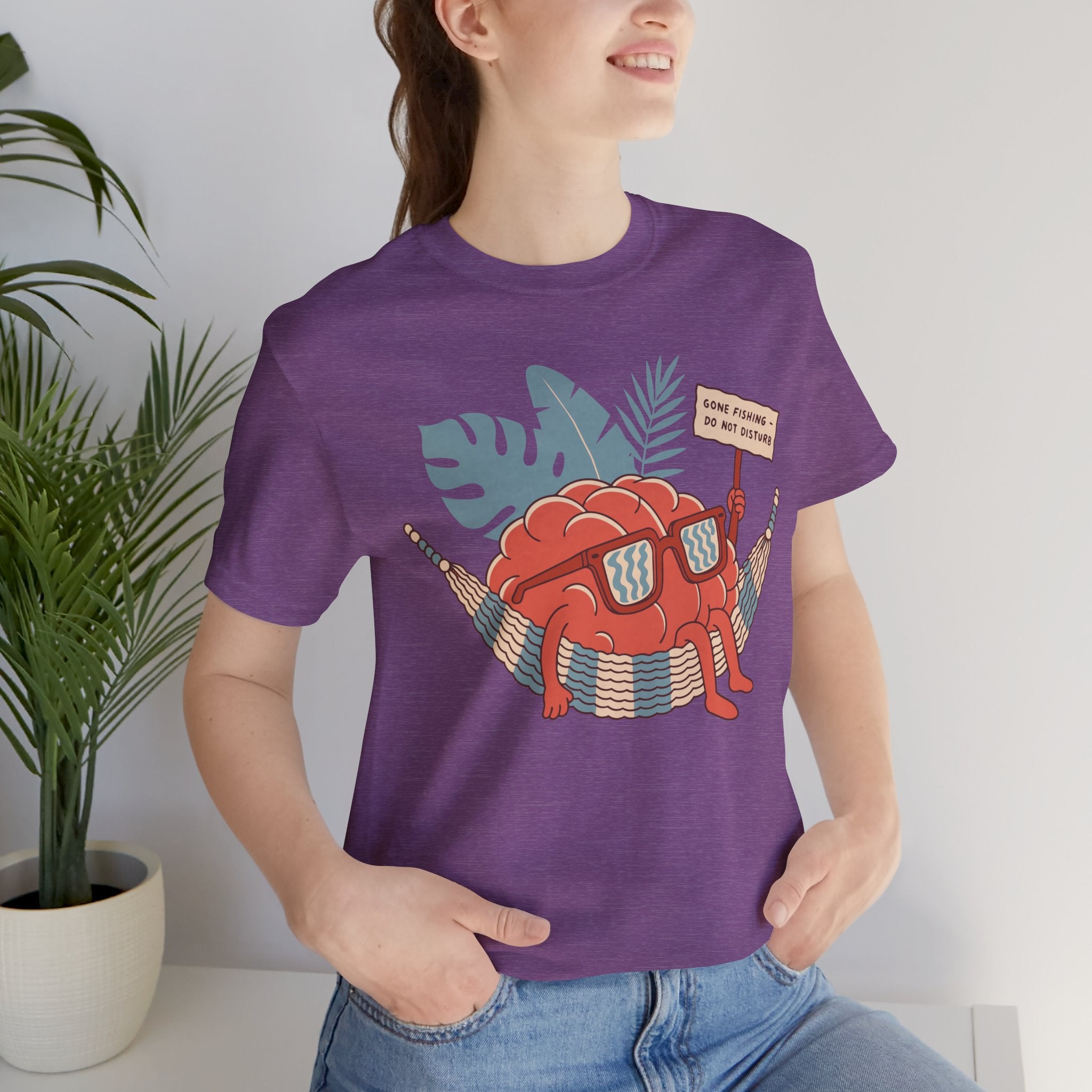 Color: Heather Team Purple | Mockup 3