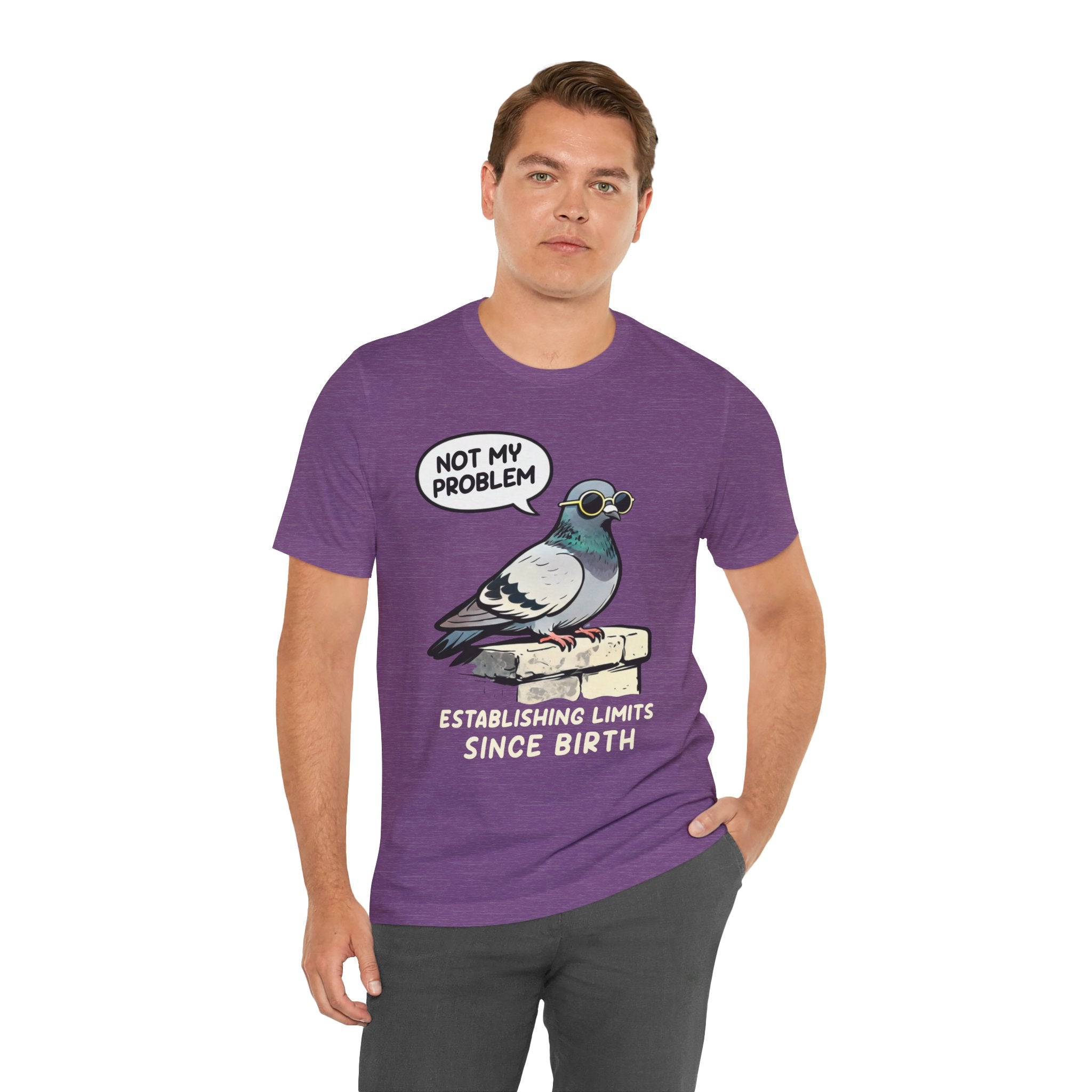 Color: HEATHER TEAM PURPLE | Mockup 3