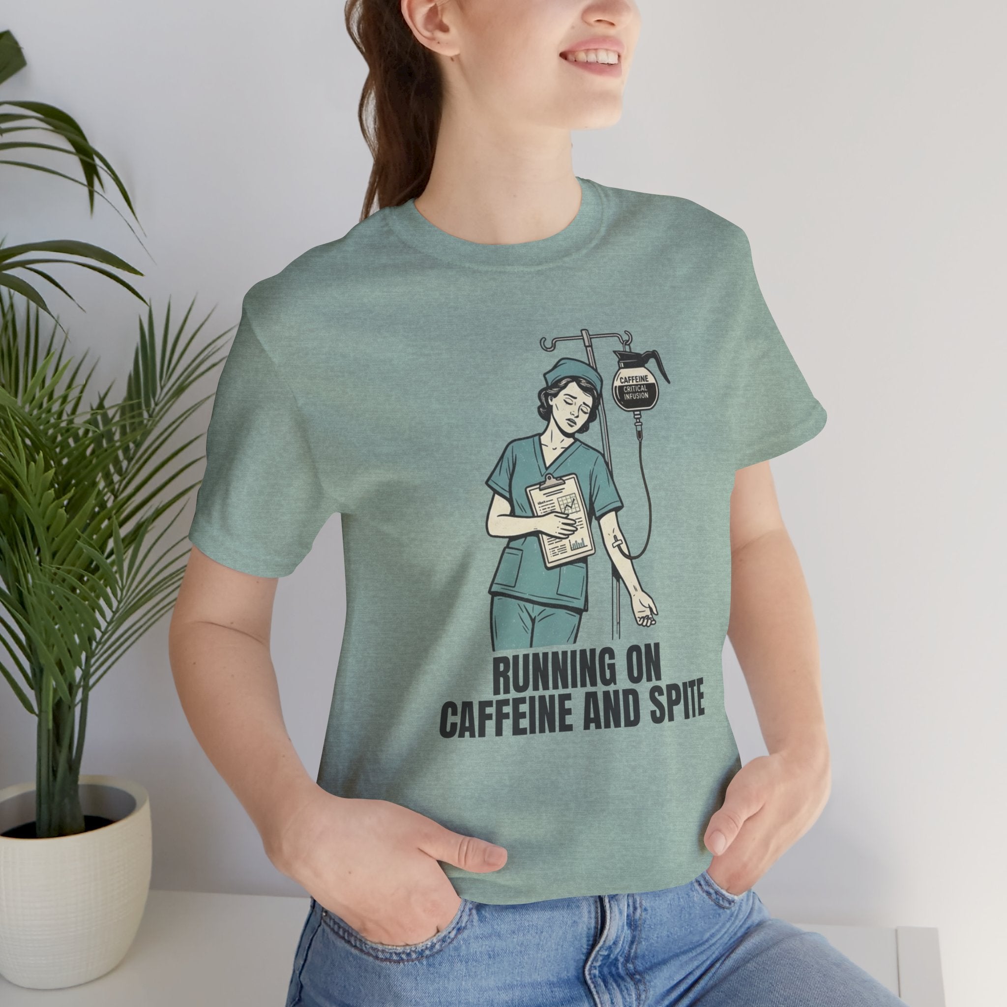 Color: HEATHER PRISM DUSTY BLUE | Mockup 4