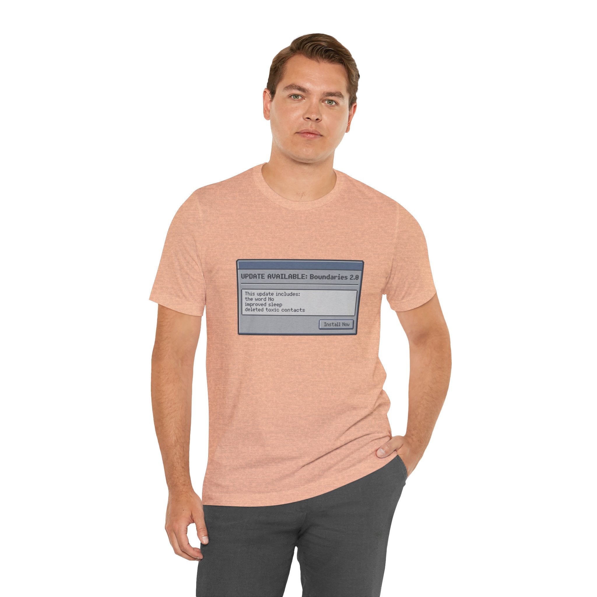 Color: Heather Peach | Mockup 2