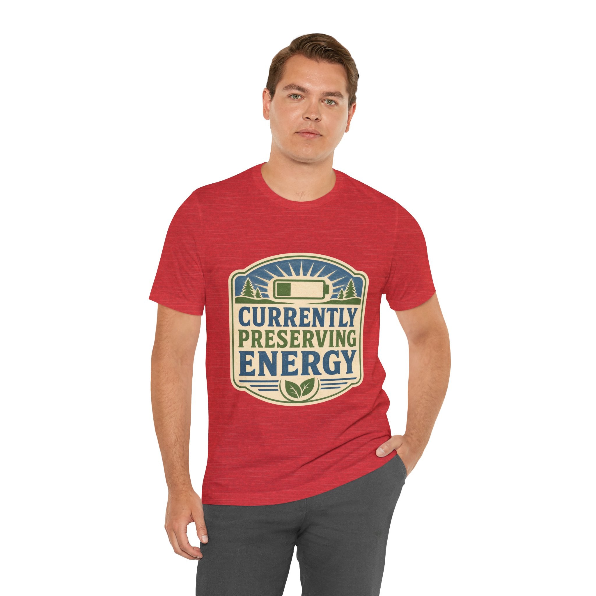 Color: Heather Red | Mockup 2