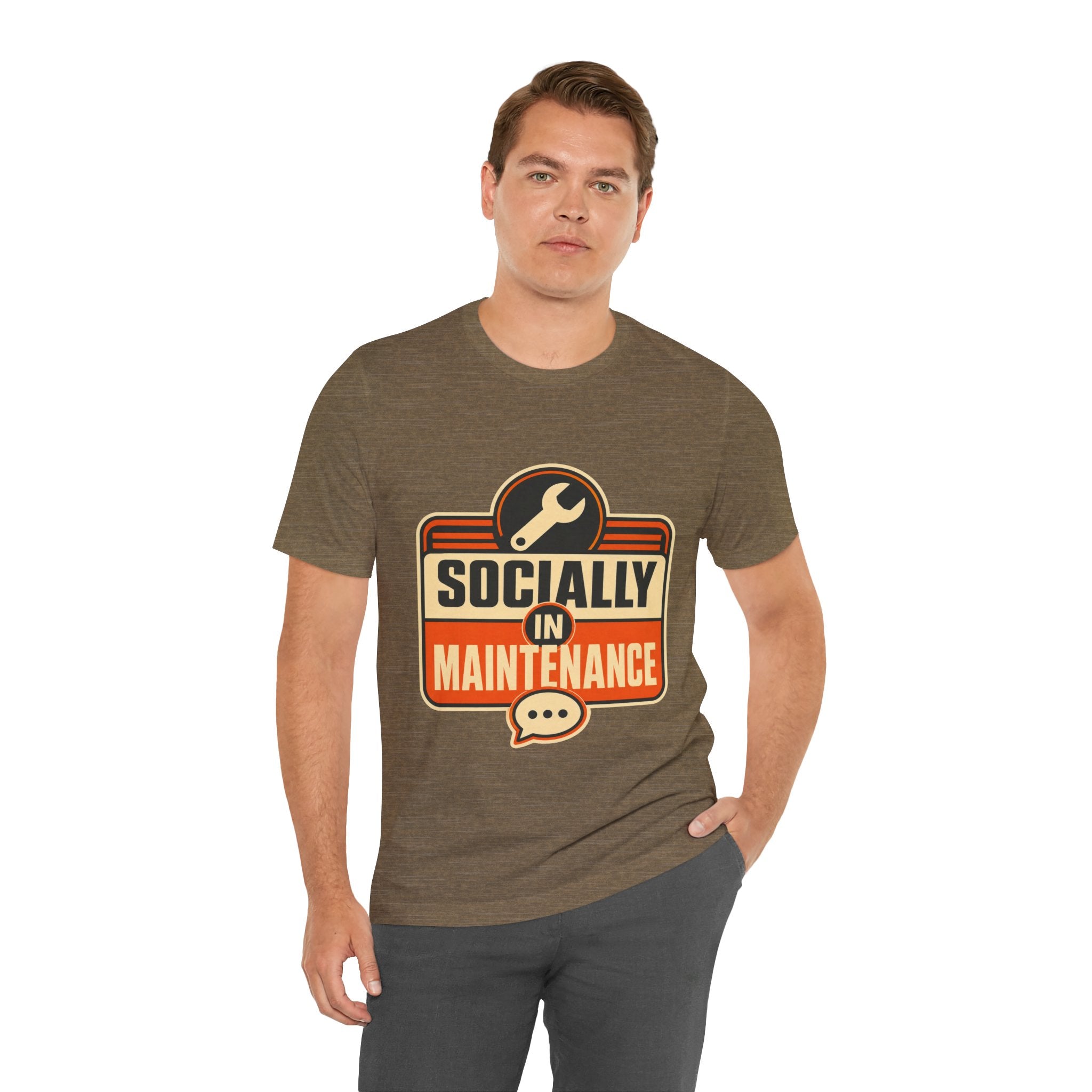 Color: Heather Olive | Mockup 2