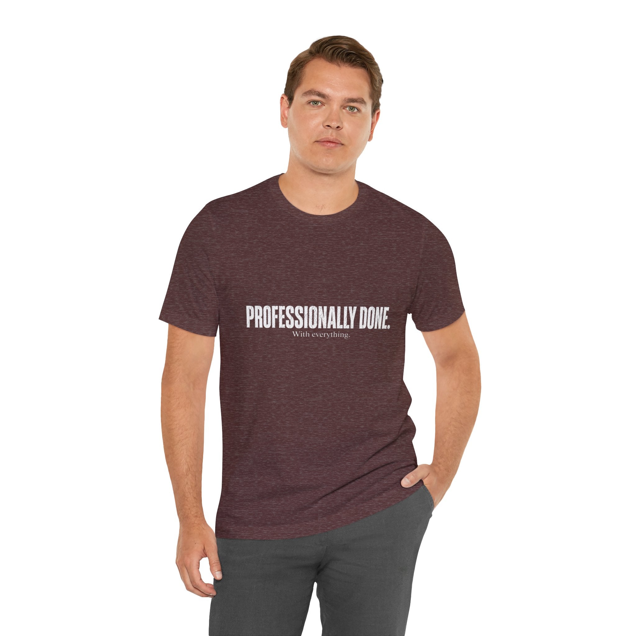 Color: Heather Maroon | Mockup 2