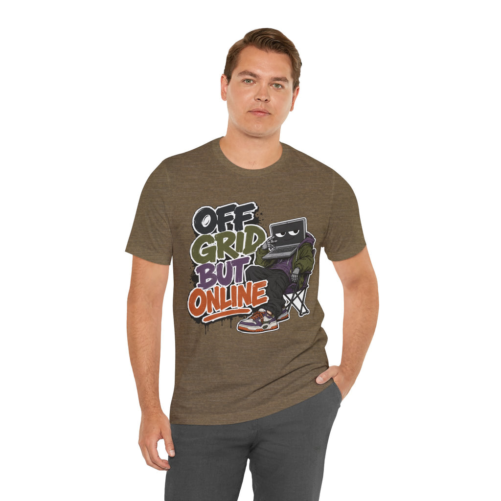 Color: Heather Olive | Mockup 2