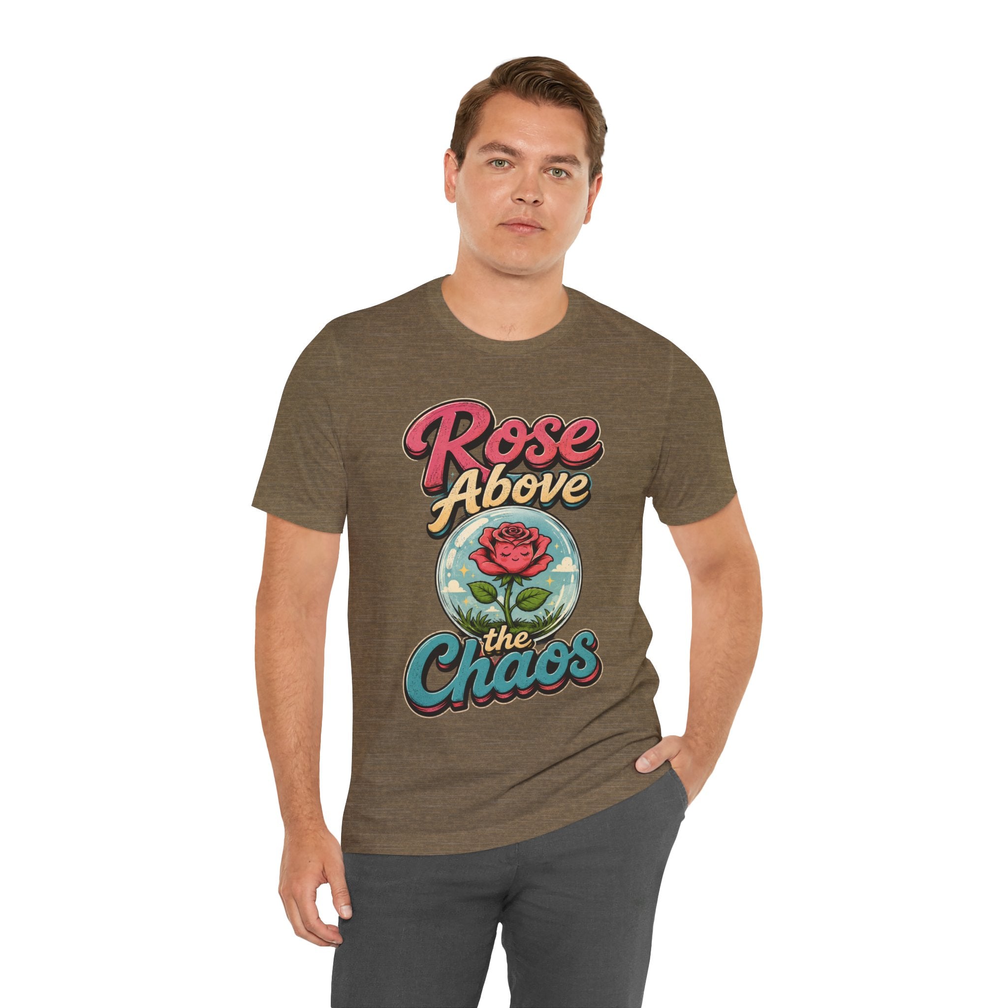 Color: Heather Olive | Mockup 2