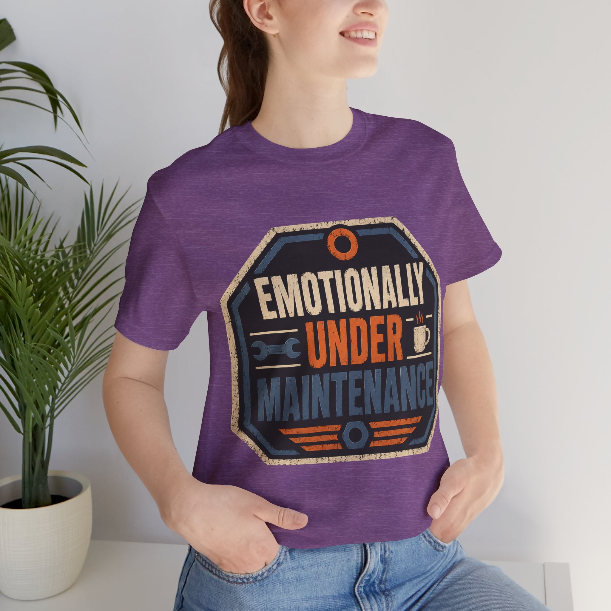 Color: Heather Team Purple | Mockup 3