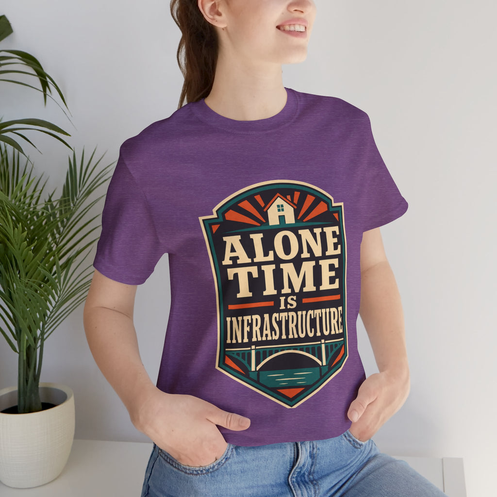 Color: Heather Team Purple | Mockup 3