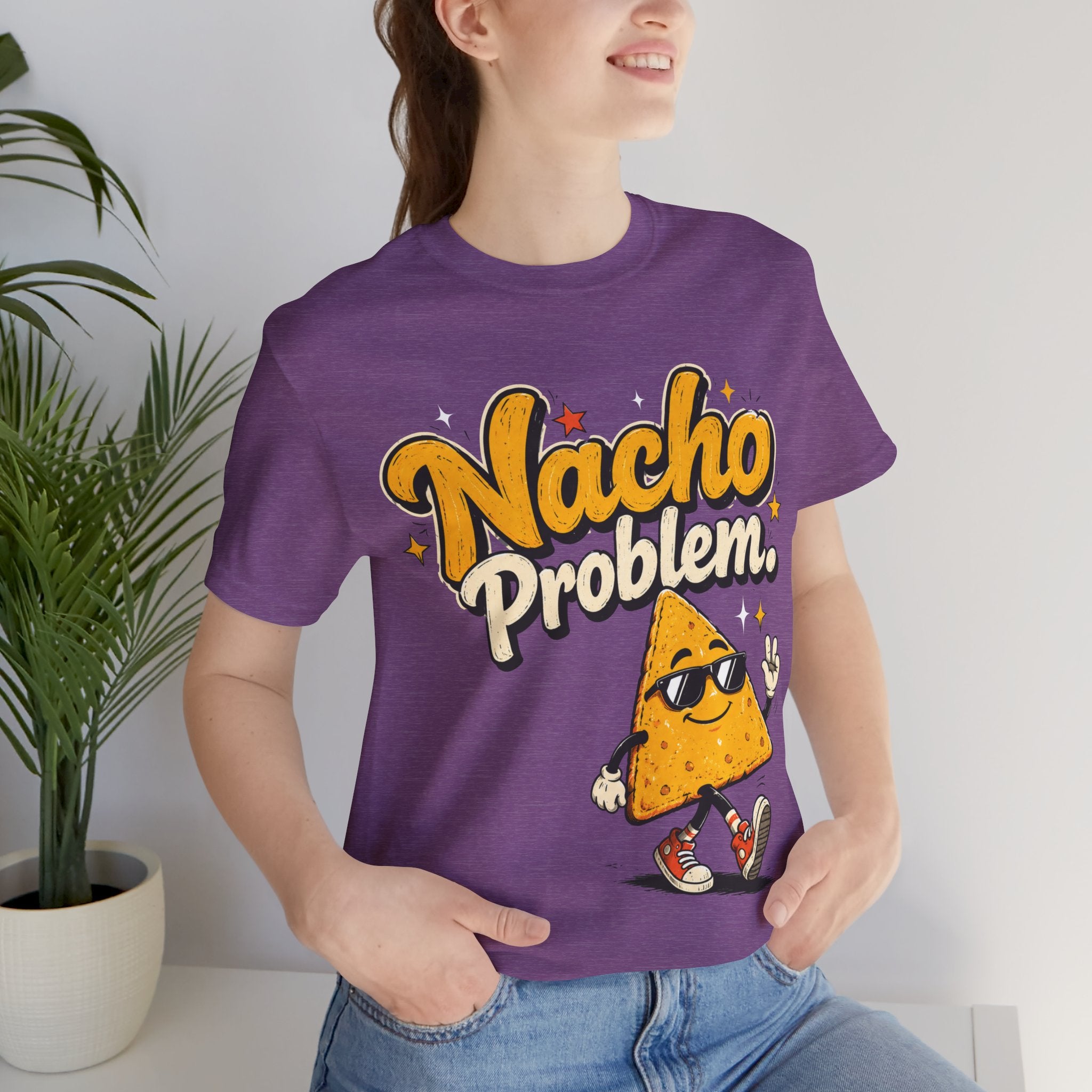 Color: Heather Team Purple | Mockup 3