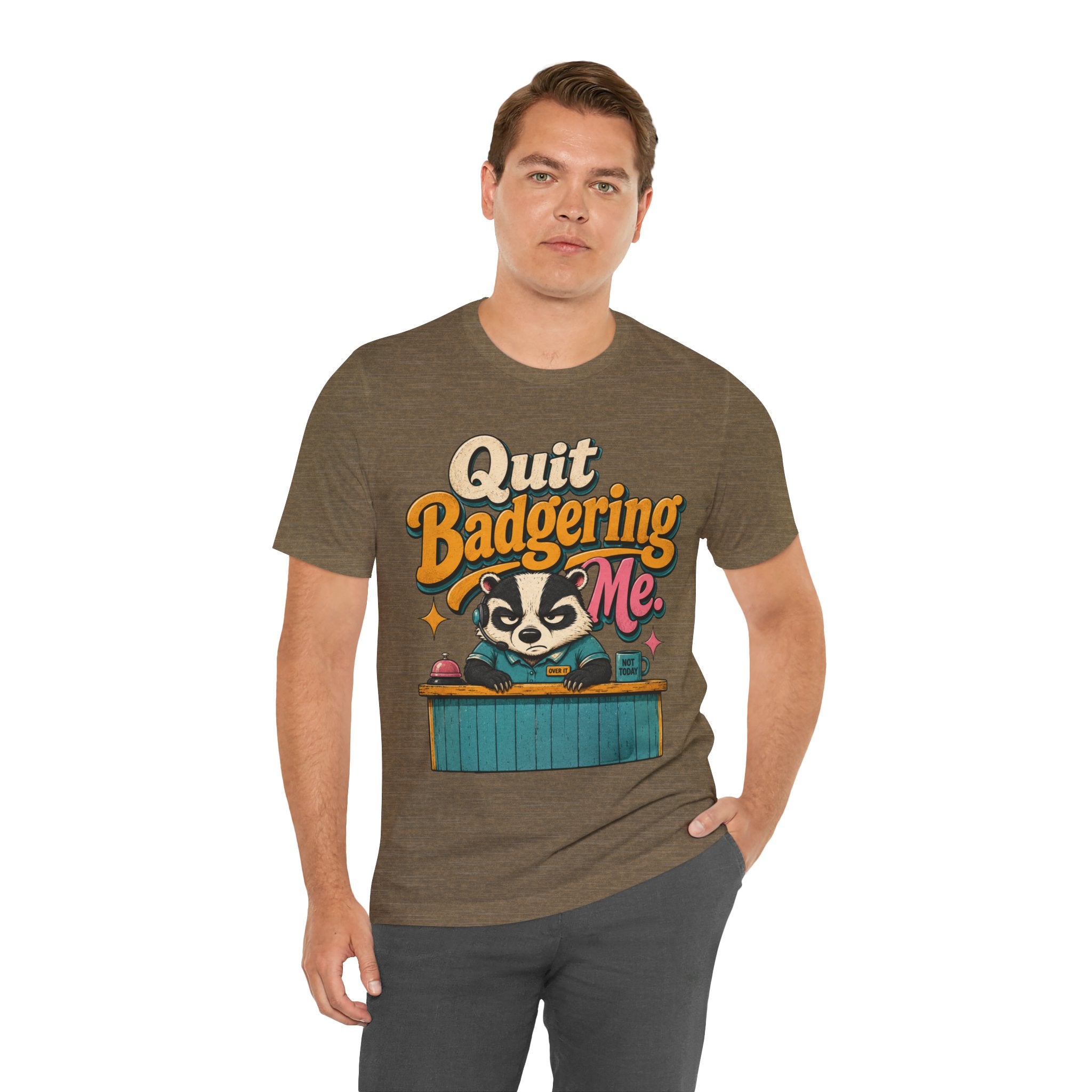 Color: Heather Olive | Mockup 2