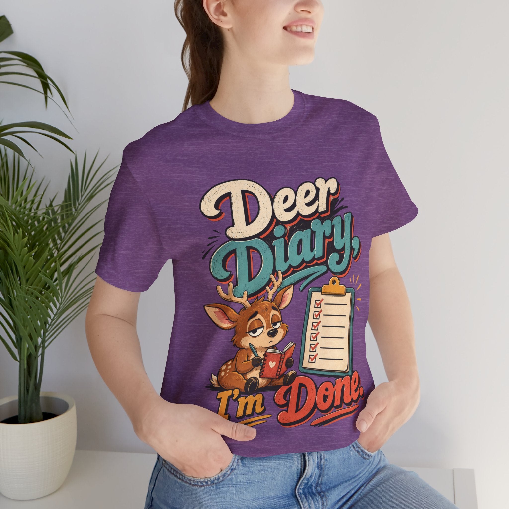 Color: Heather Team Purple | Mockup 3