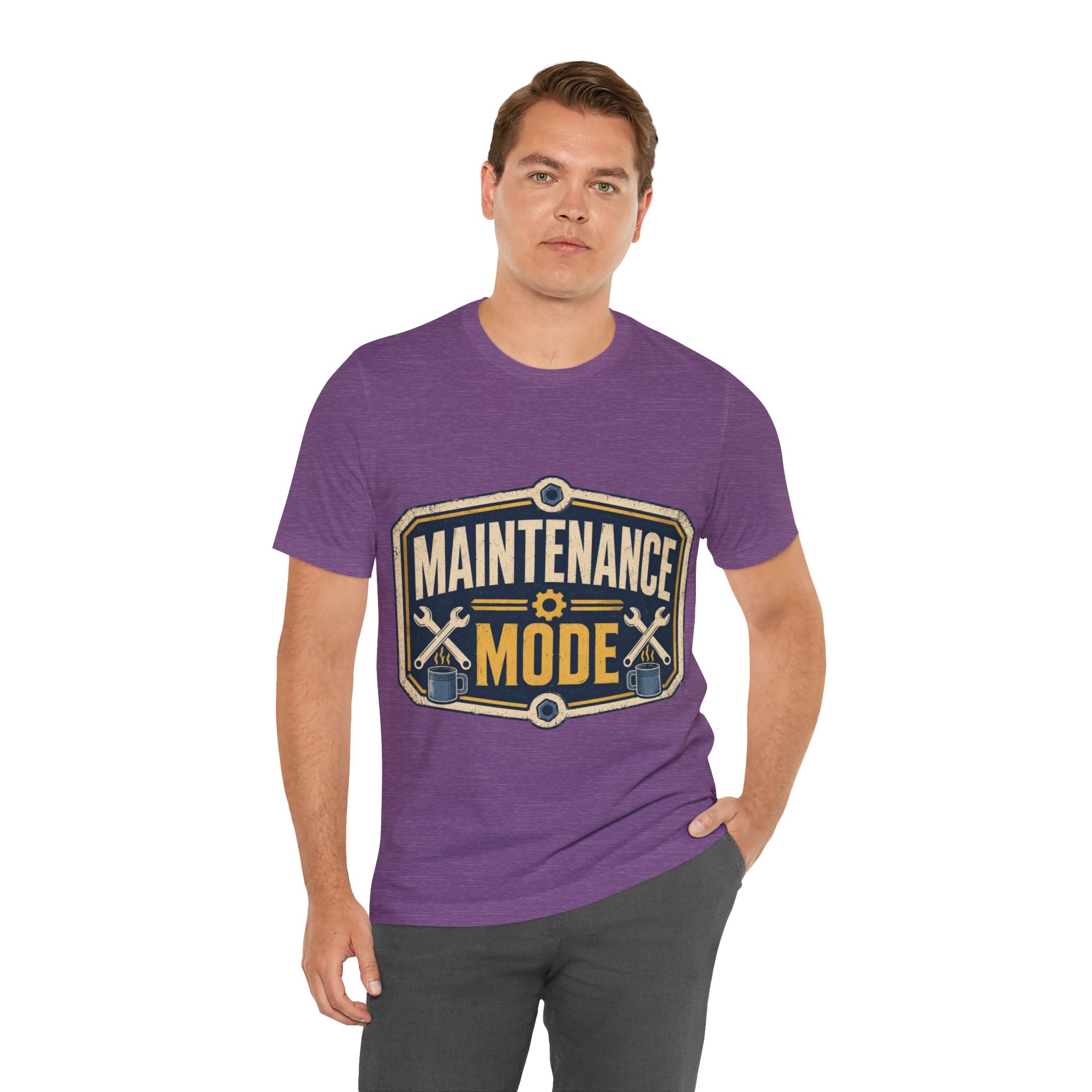 Color: Heather Team Purple | Mockup 2