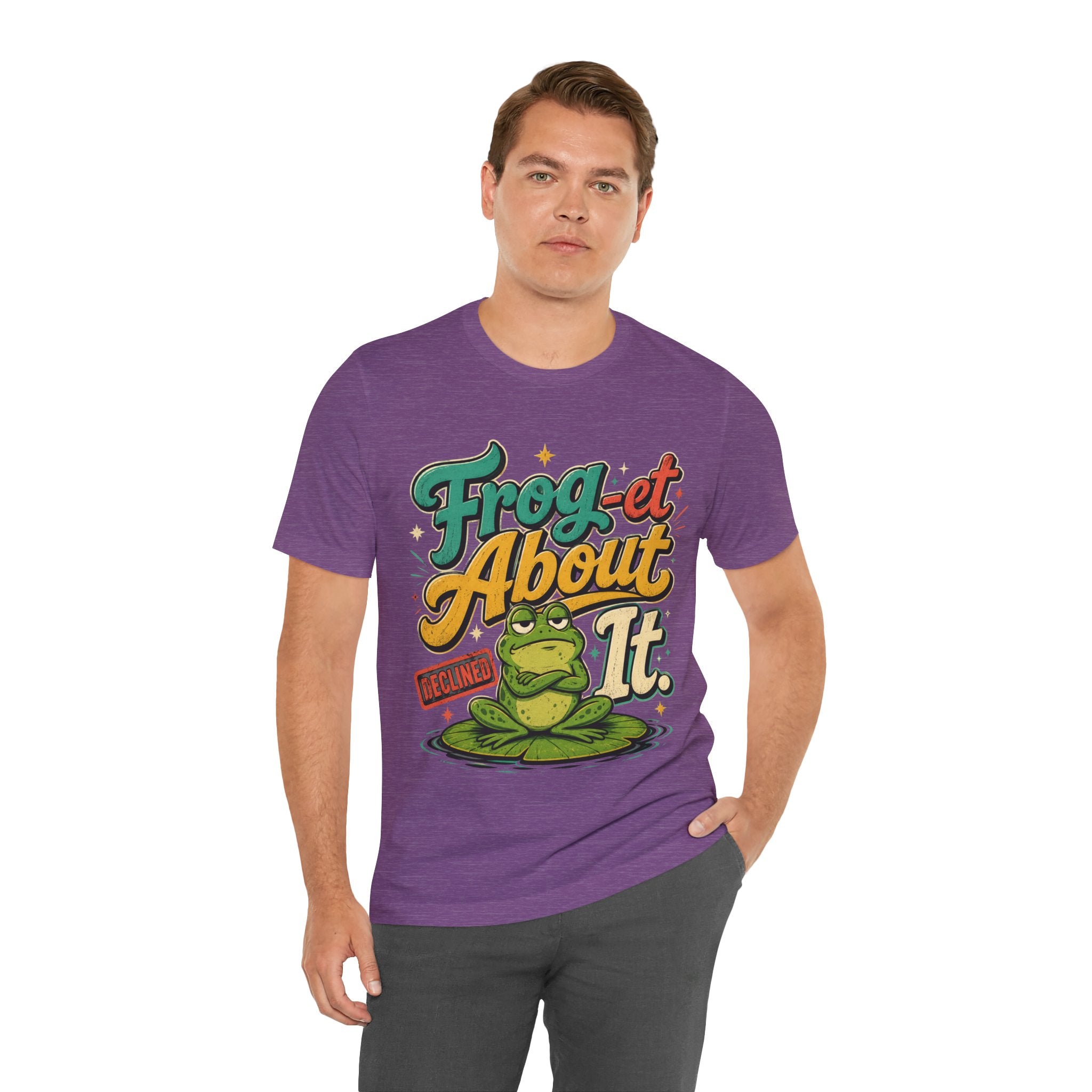 Color: Heather Team Purple | Mockup 2
