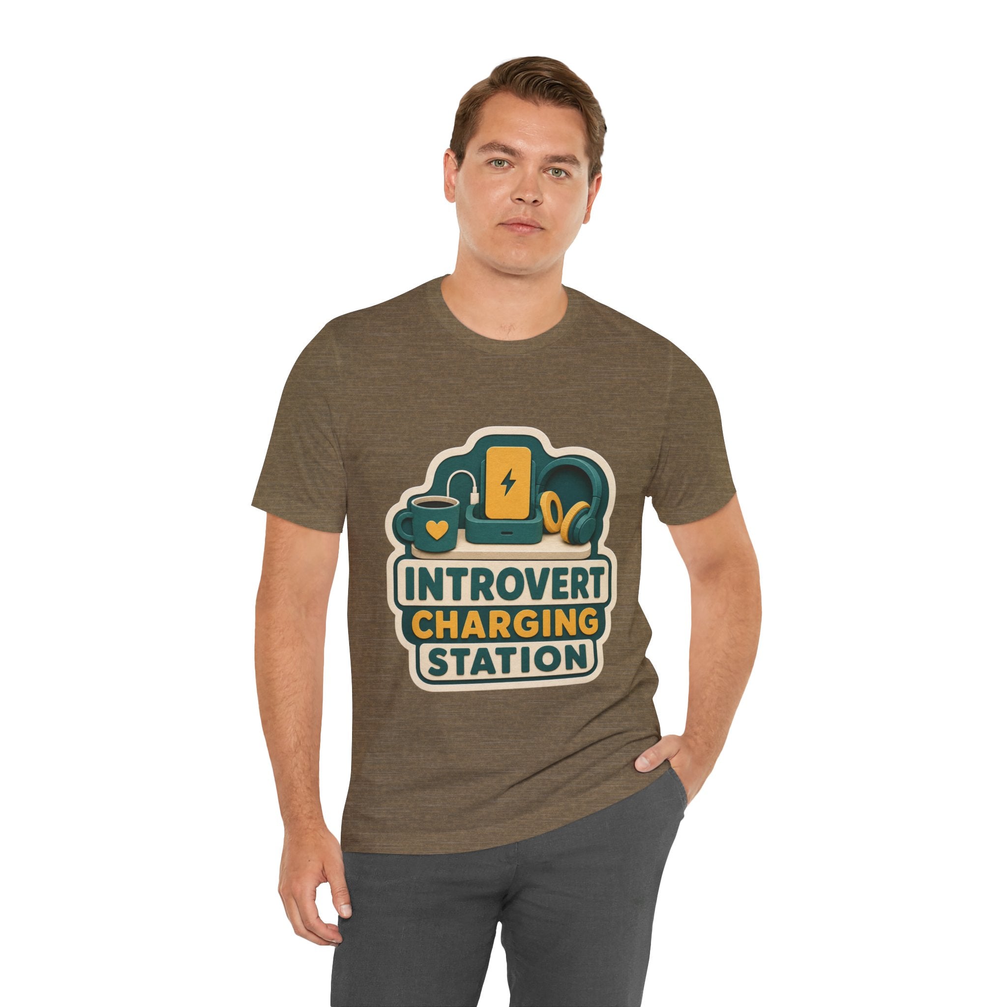 Color: Heather Olive | Mockup 2