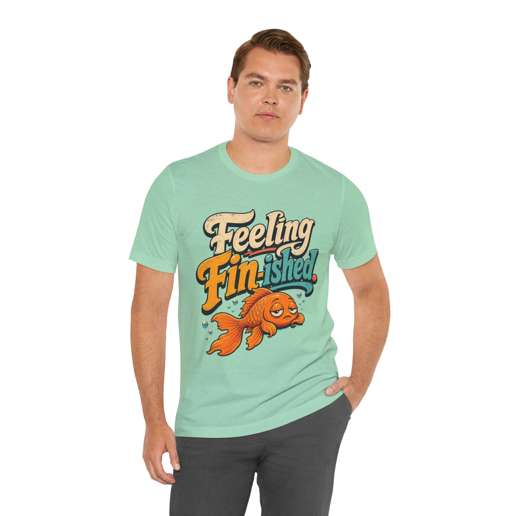 Color: Heather Mint | Mockup 2