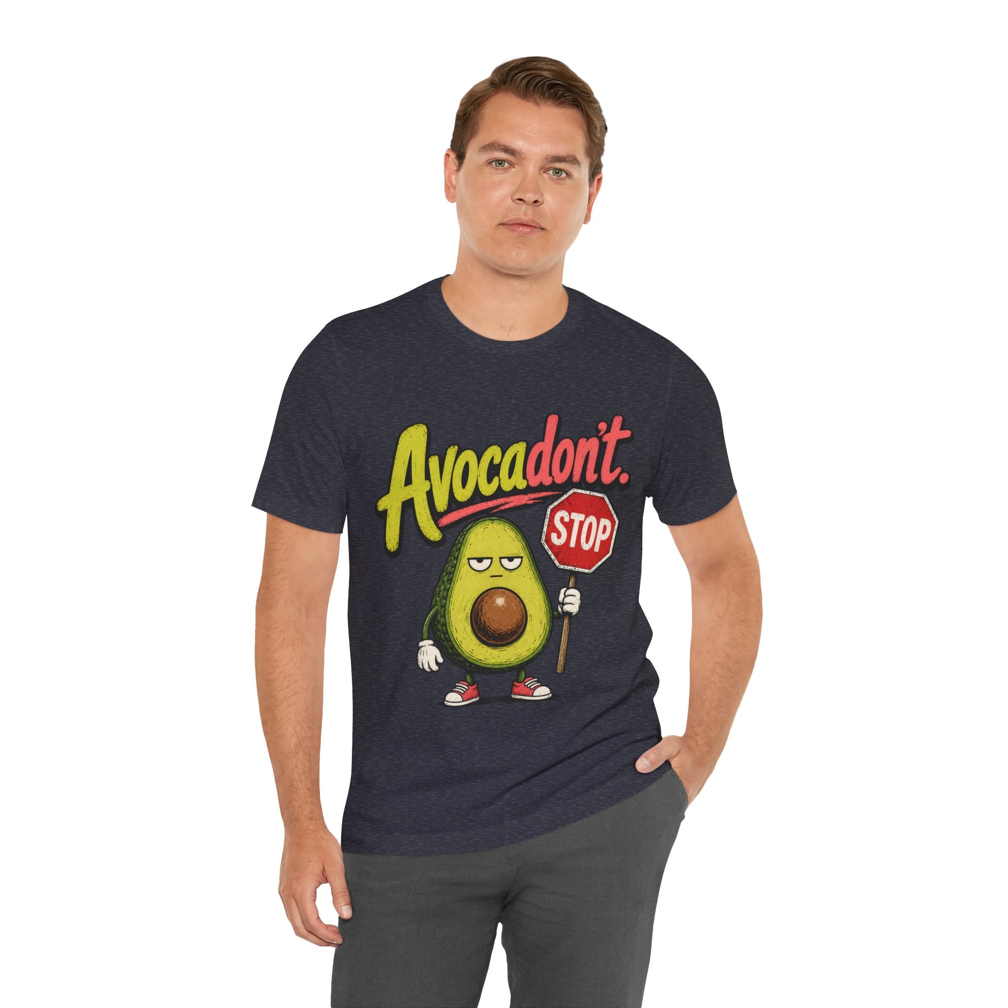 Color: Heather Navy | Mockup 2